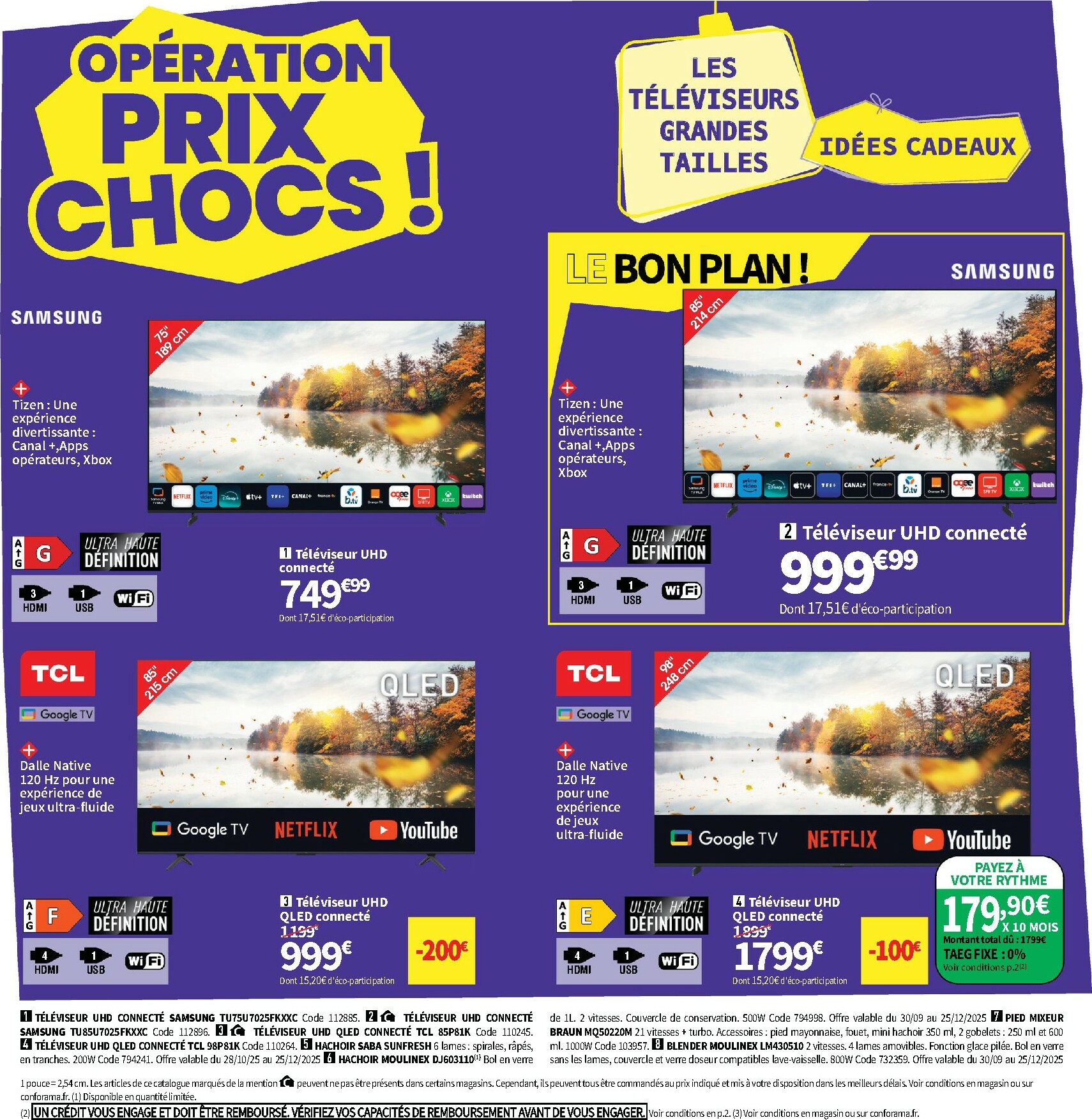 conforama - Catalogue Conforama valable du 28/10 au 25/12 - page: 32