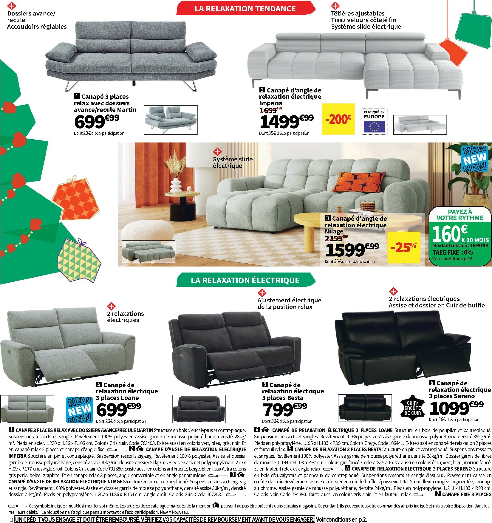 conforama - Catalogue Conforama valable du 28/10 au 25/12 - page: 8