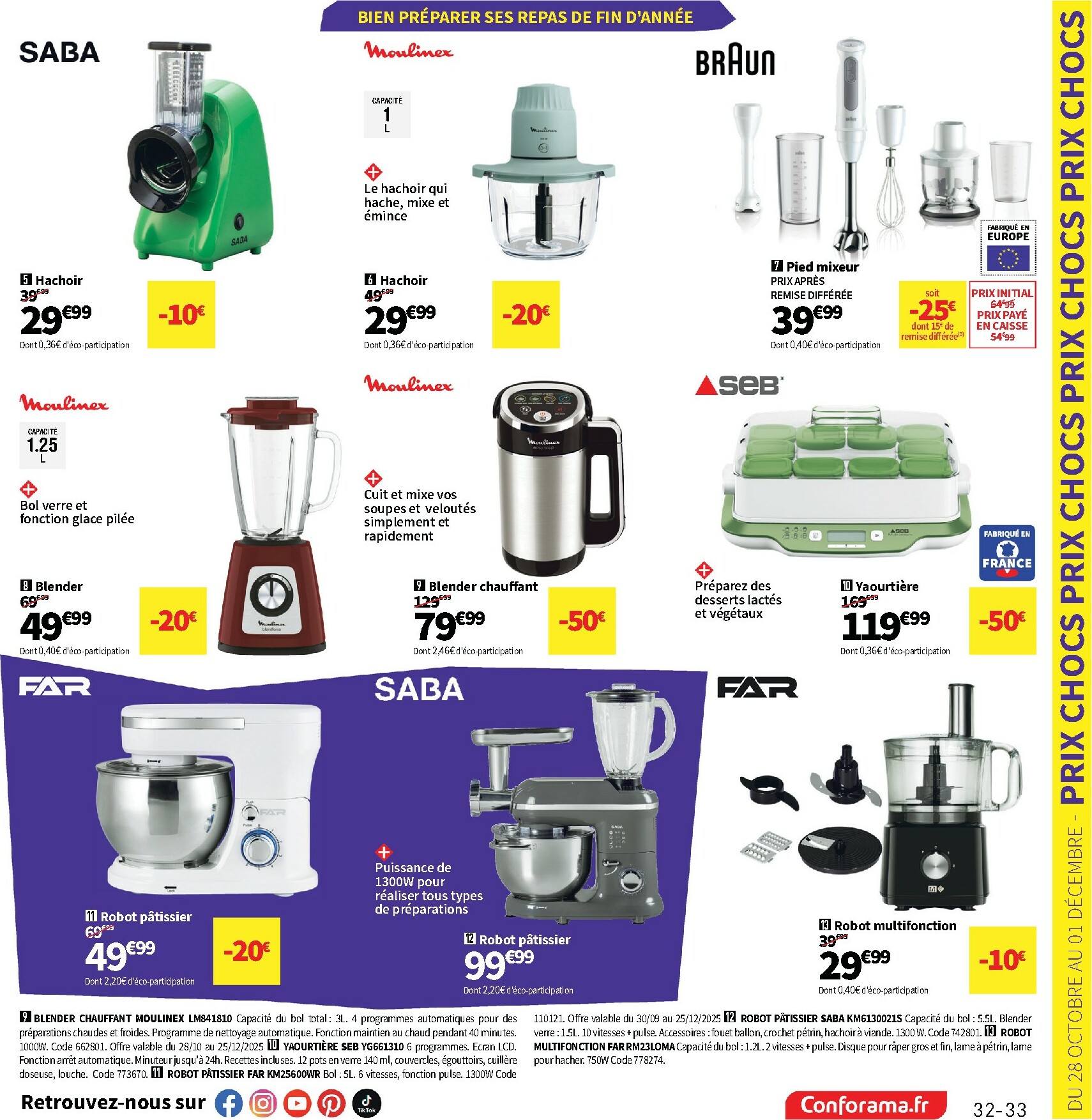 conforama - Catalogue Conforama valable du 28/10 au 25/12 - page: 33