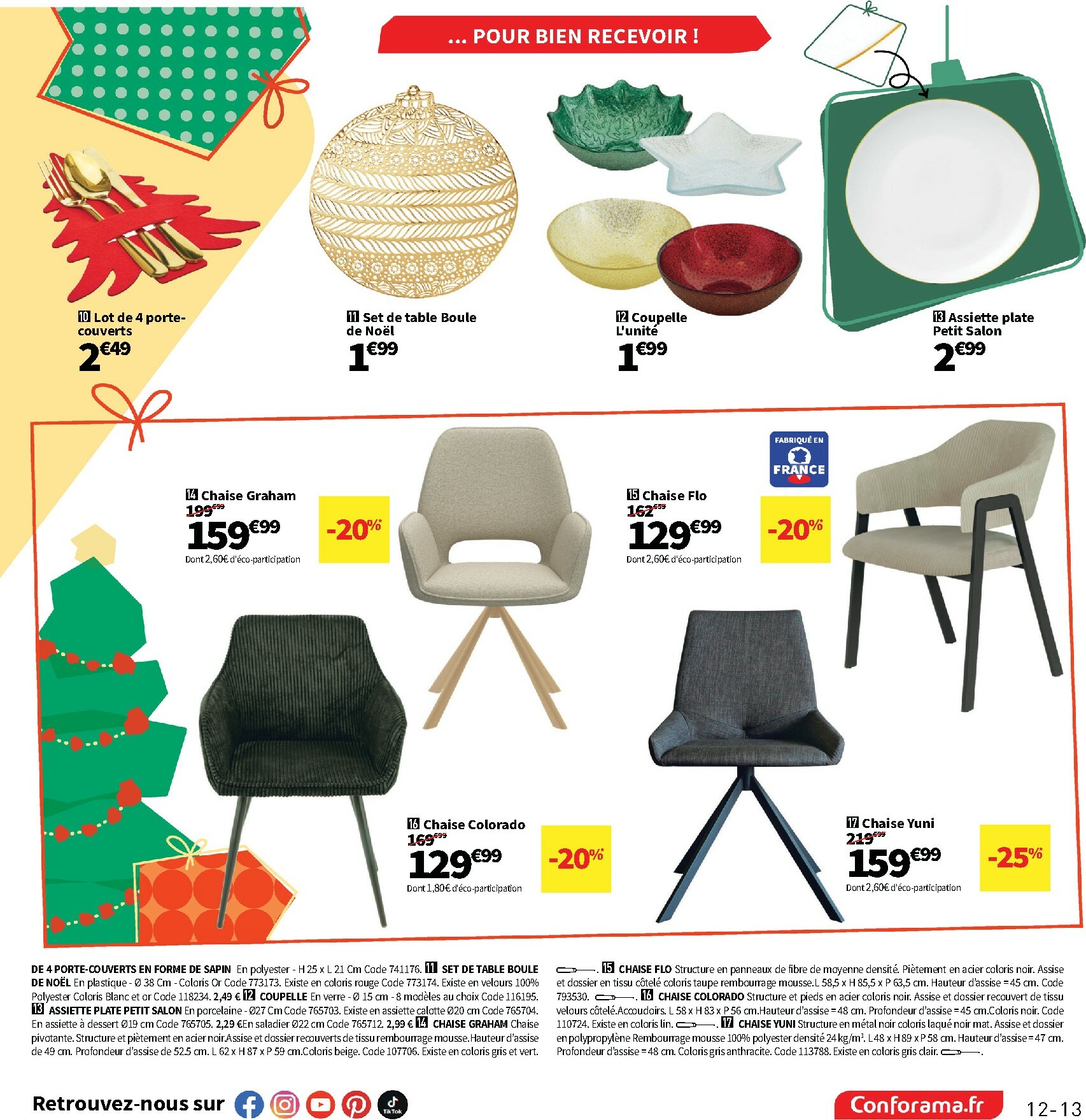 conforama - Catalogue Conforama valable du 28/10 au 25/12 - page: 13
