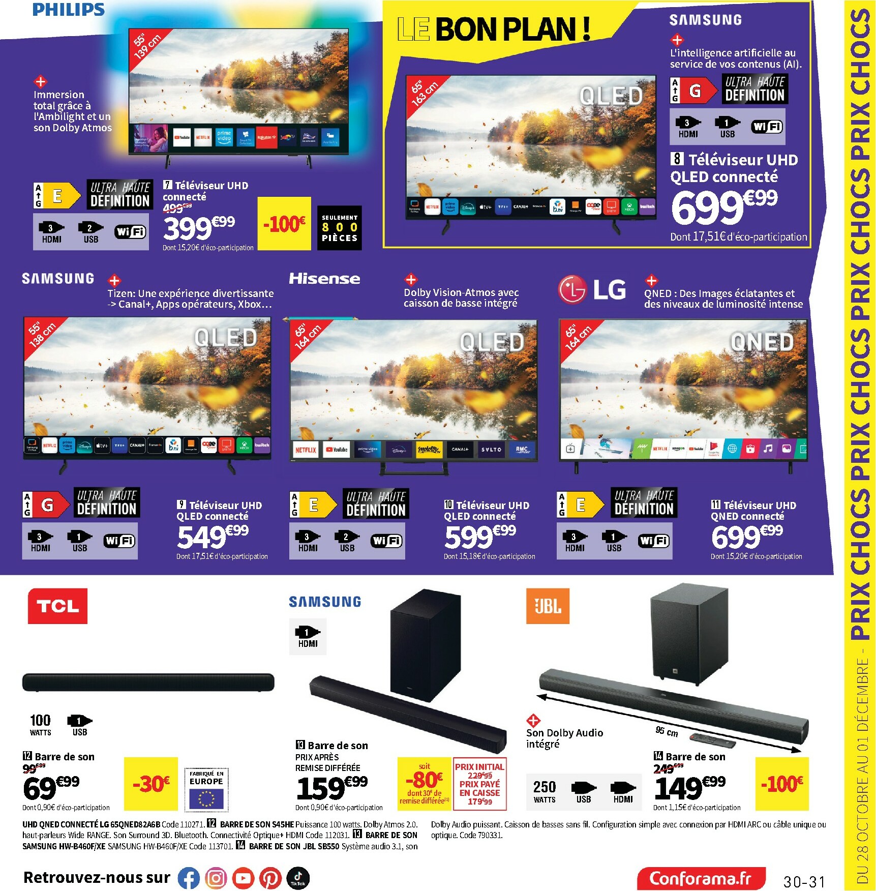 conforama - Catalogue Conforama valable du 28/10 au 25/12 - page: 31