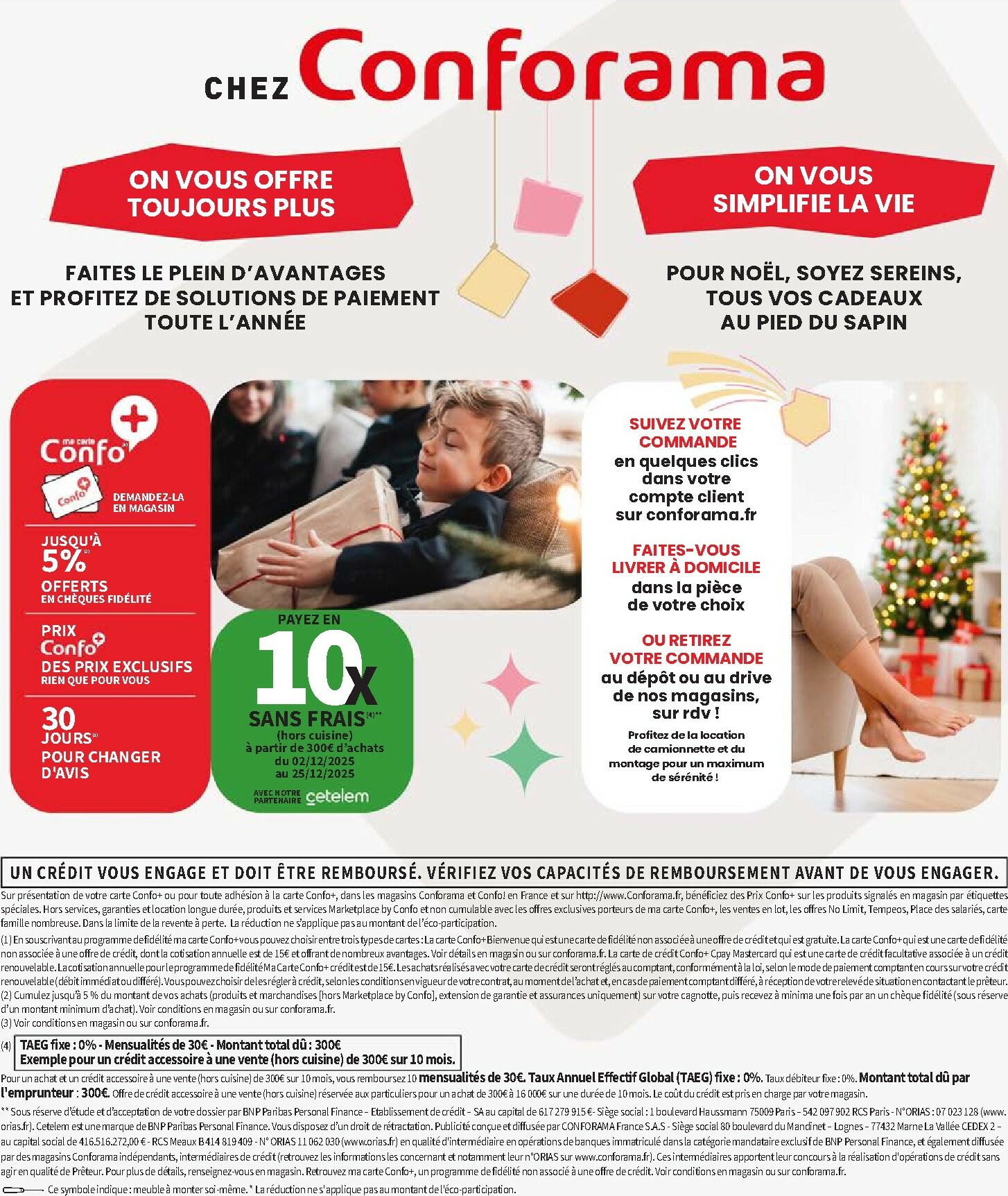 conforama - Catalogue Conforama - Los Promos valable du 02/12 au 25/12 - page: 2