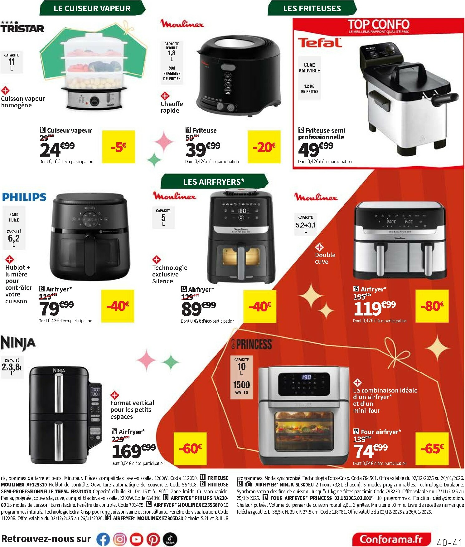 conforama - Catalogue Conforama - Los Promos valable du 02/12 au 25/12 - page: 41