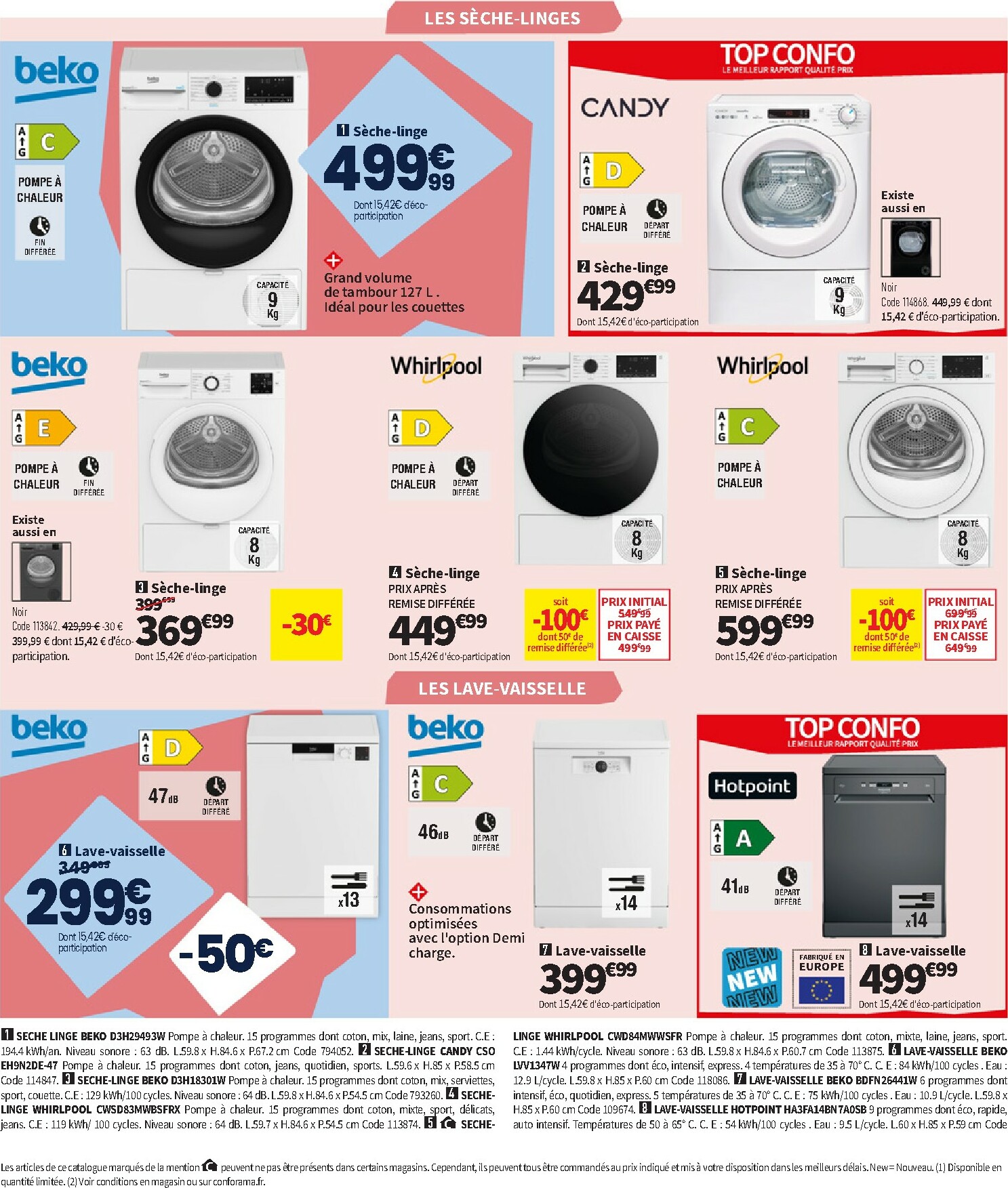 conforama - Catalogue Conforama valable du 23/12 au 26/01 - page: 42