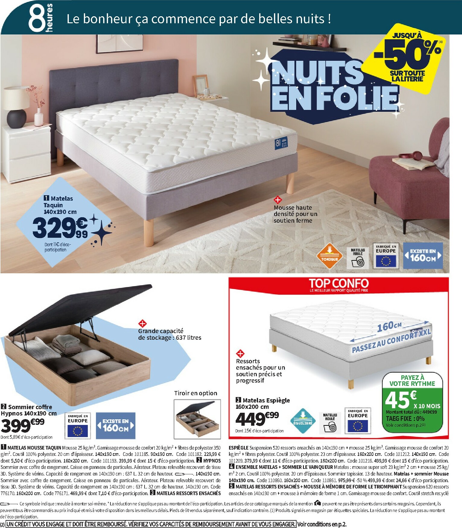 conforama - Catalogue Conforama valable du 23/12 au 26/01 - page: 4