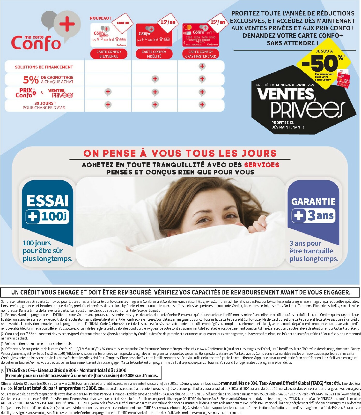 conforama - Catalogue Conforama valable du 23/12 au 26/01 - page: 2