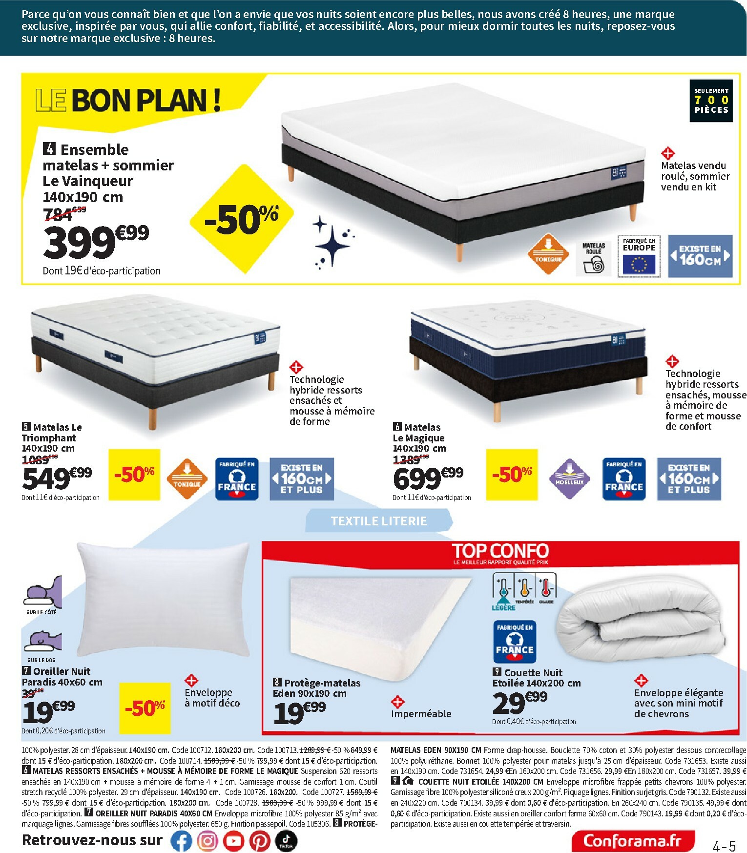 conforama - Catalogue Conforama valable du 23/12 au 26/01 - page: 5