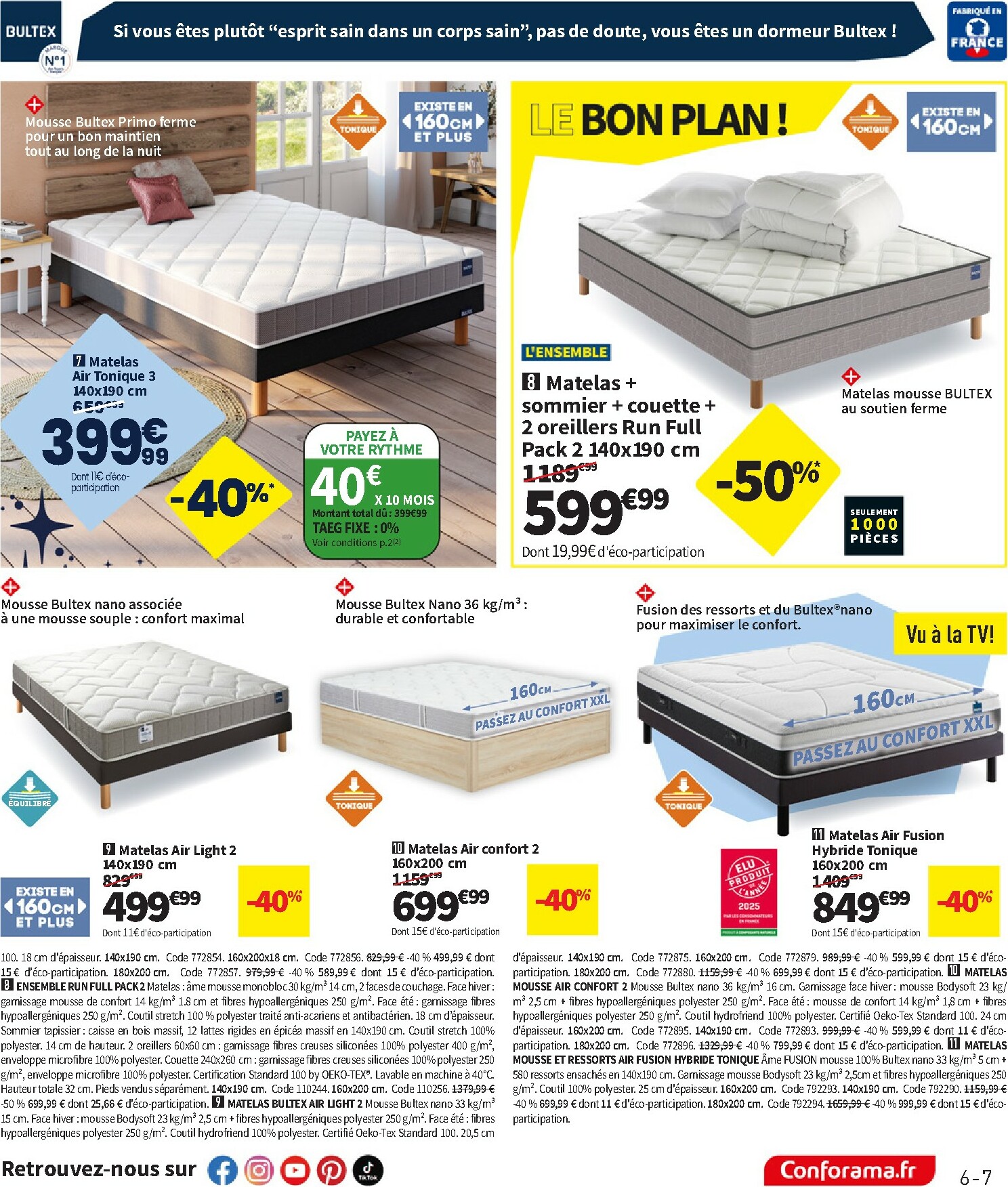 conforama - Catalogue Conforama valable du 23/12 au 26/01 - page: 7