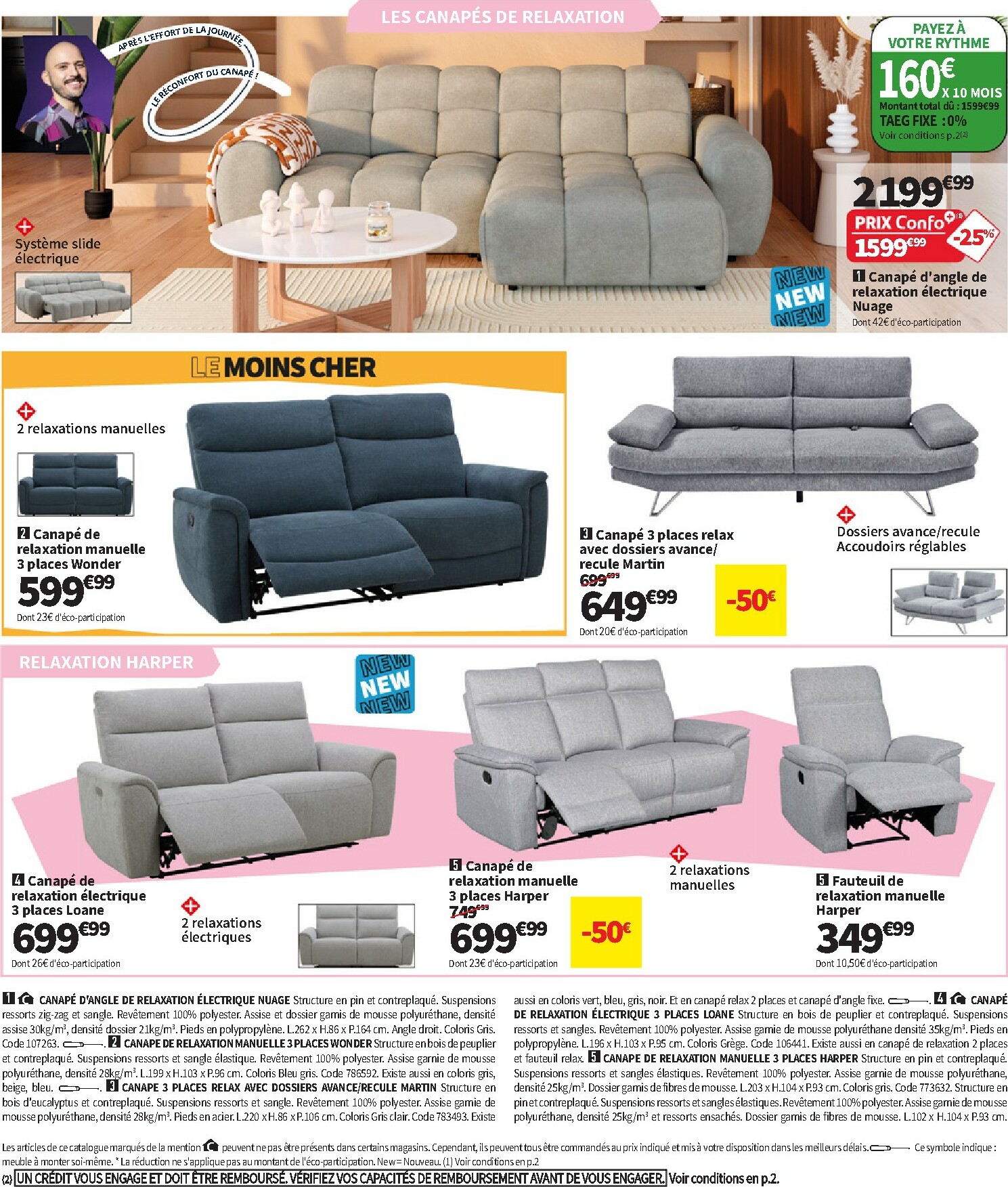 conforama - Catalogue Conforama valable du 23/12 au 26/01 - page: 28