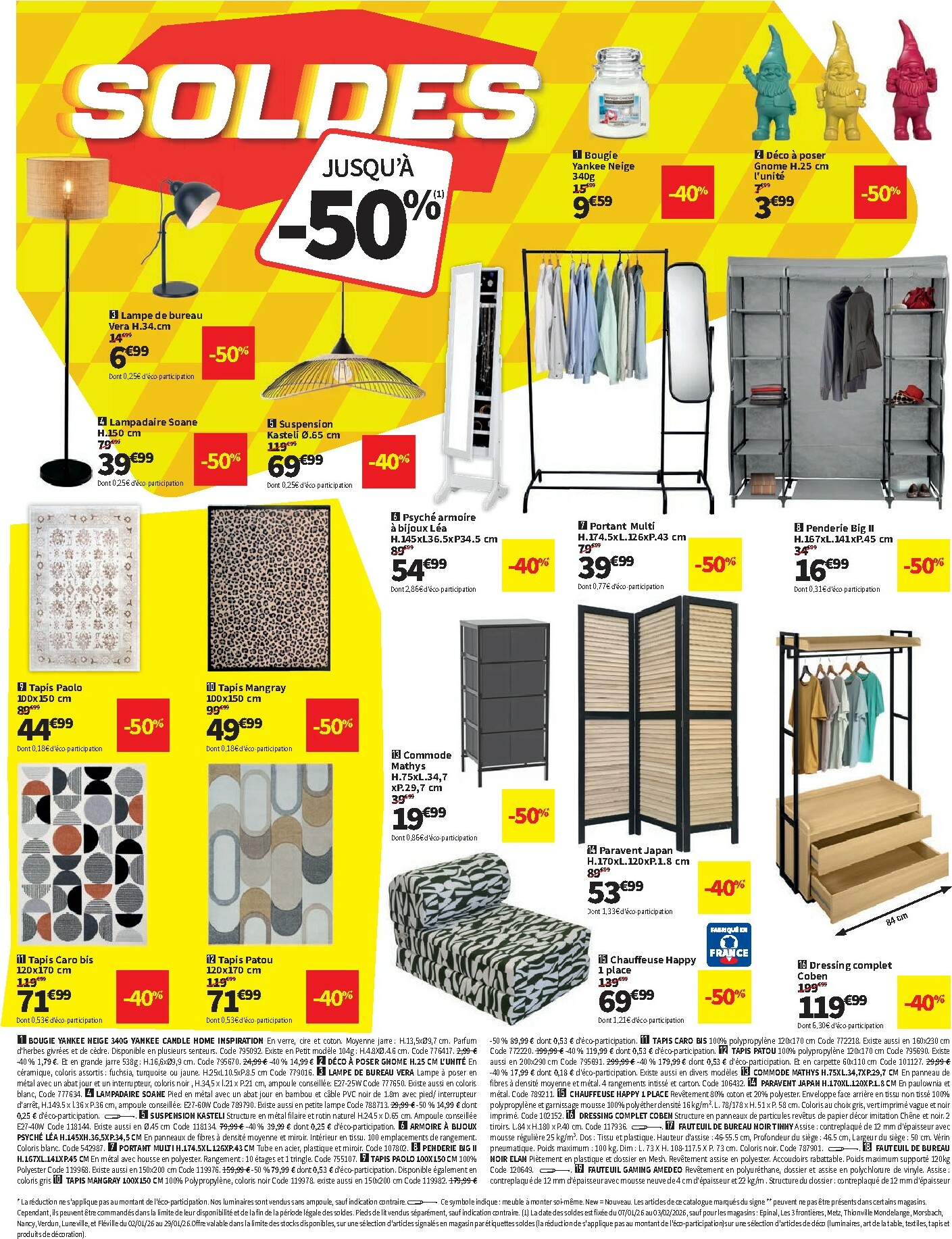 conforama - Catalogue Conforama - Soldes valable du 07/01 au 03/02 - page: 4