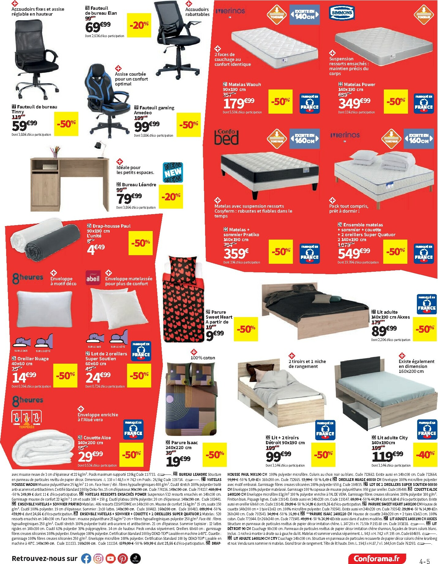 conforama - Catalogue Conforama - Soldes valable du 07/01 au 03/02 - page: 5