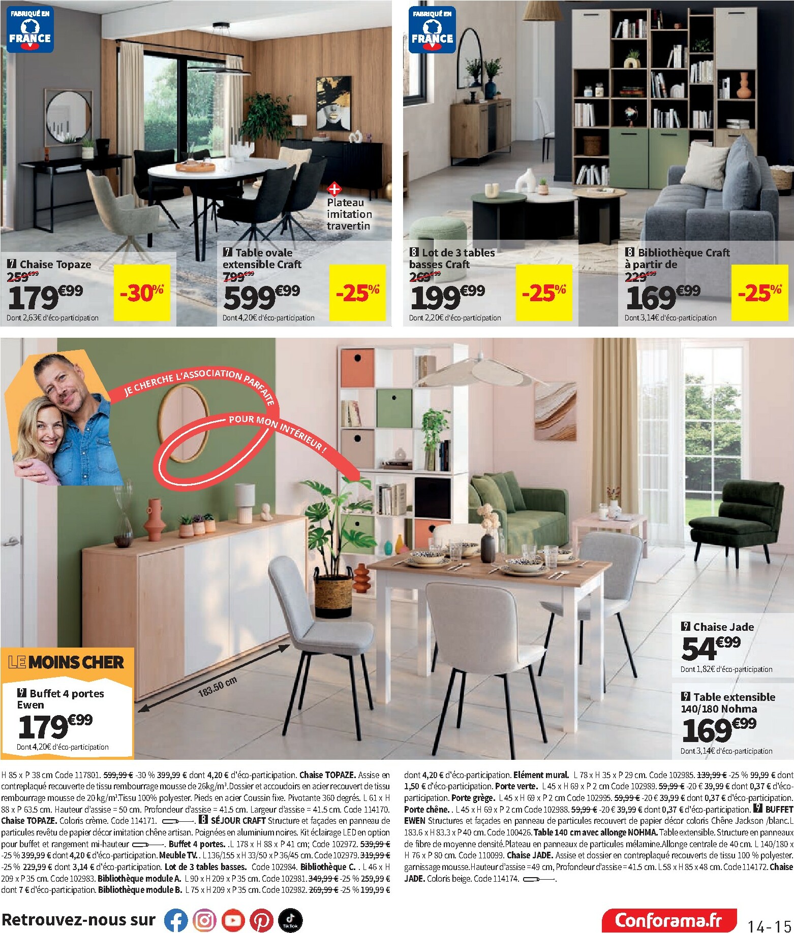 conforama - Catalogue Conforama valable du 27/01/2026 au 23/02/2026 - page: 15