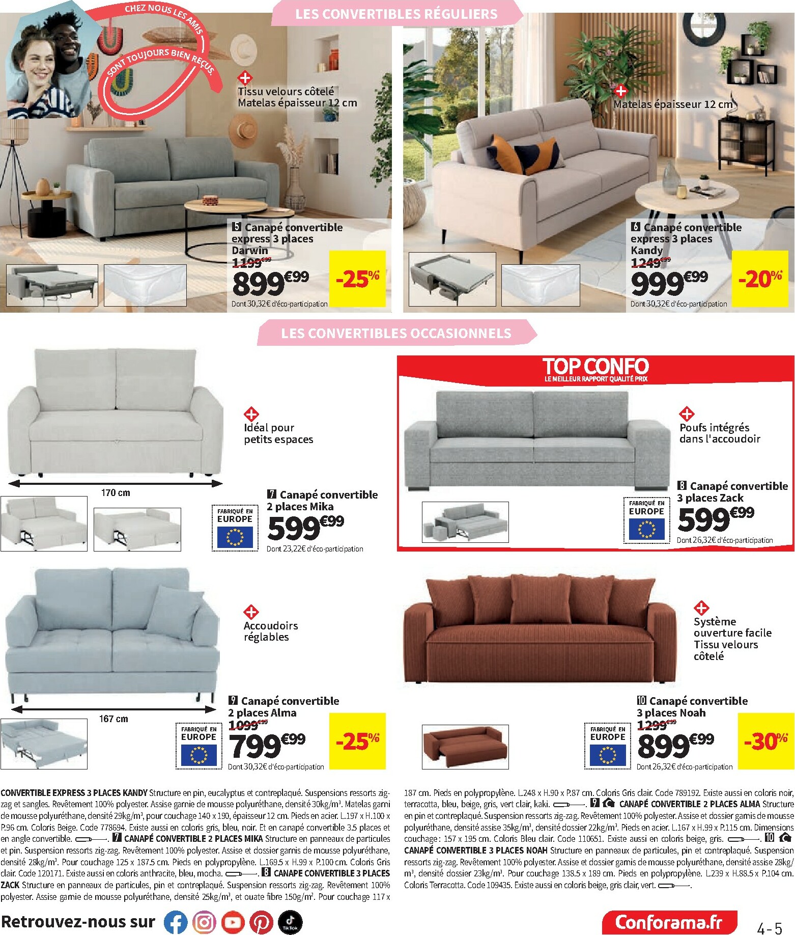 conforama - Catalogue Conforama valable du 27/01/2026 au 23/02/2026 - page: 5