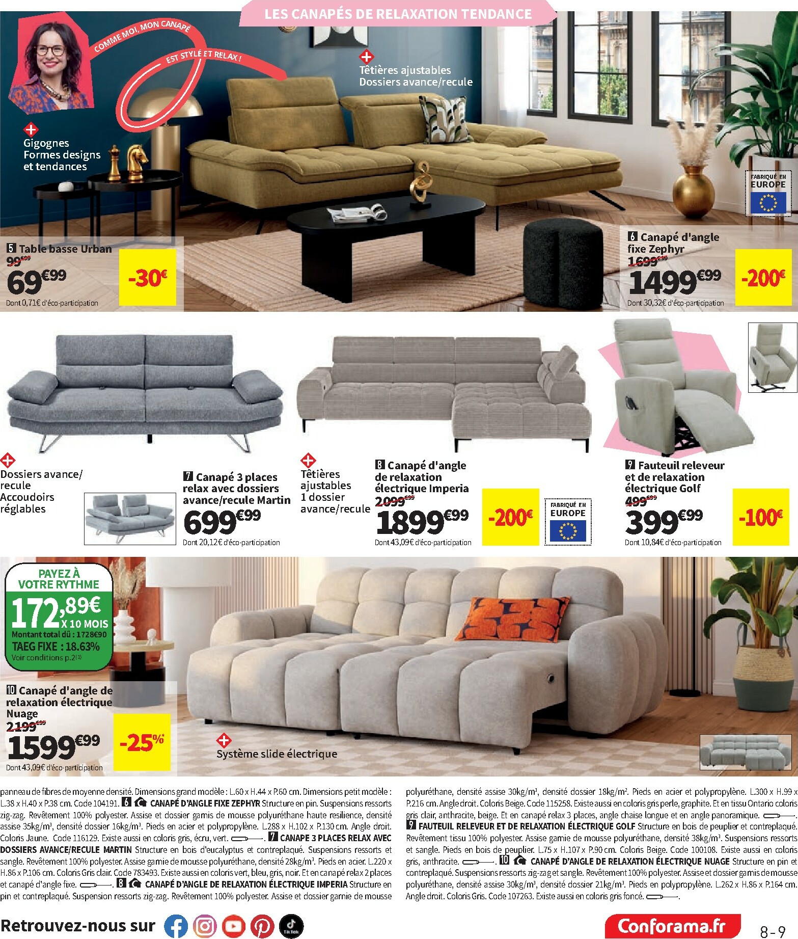 conforama - Catalogue Conforama valable du 27/01/2026 au 23/02/2026 - page: 9