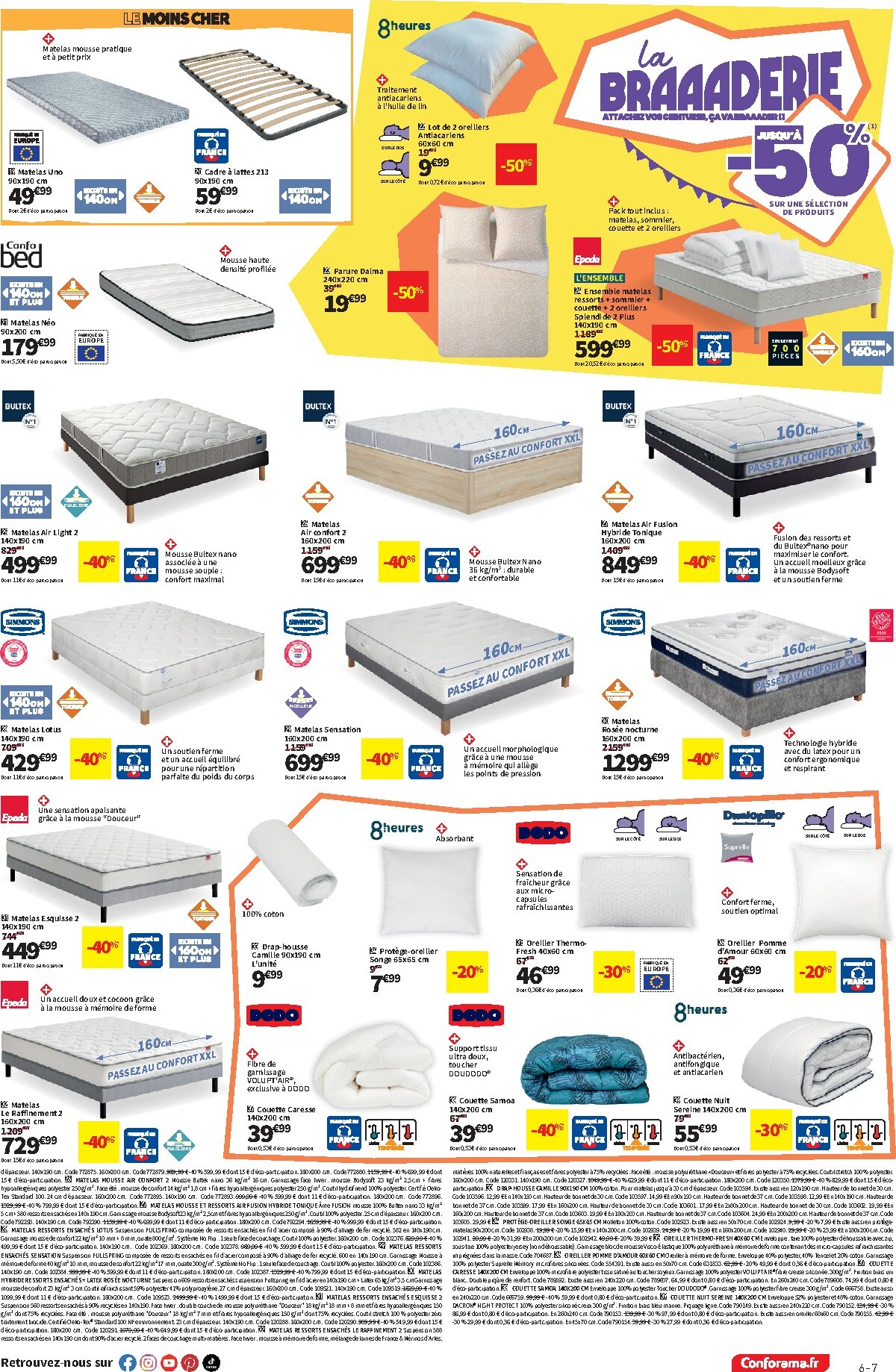 conforama - Catalogue Conforama valable du 31/03/2026 au 27/04/2026 - page: 7