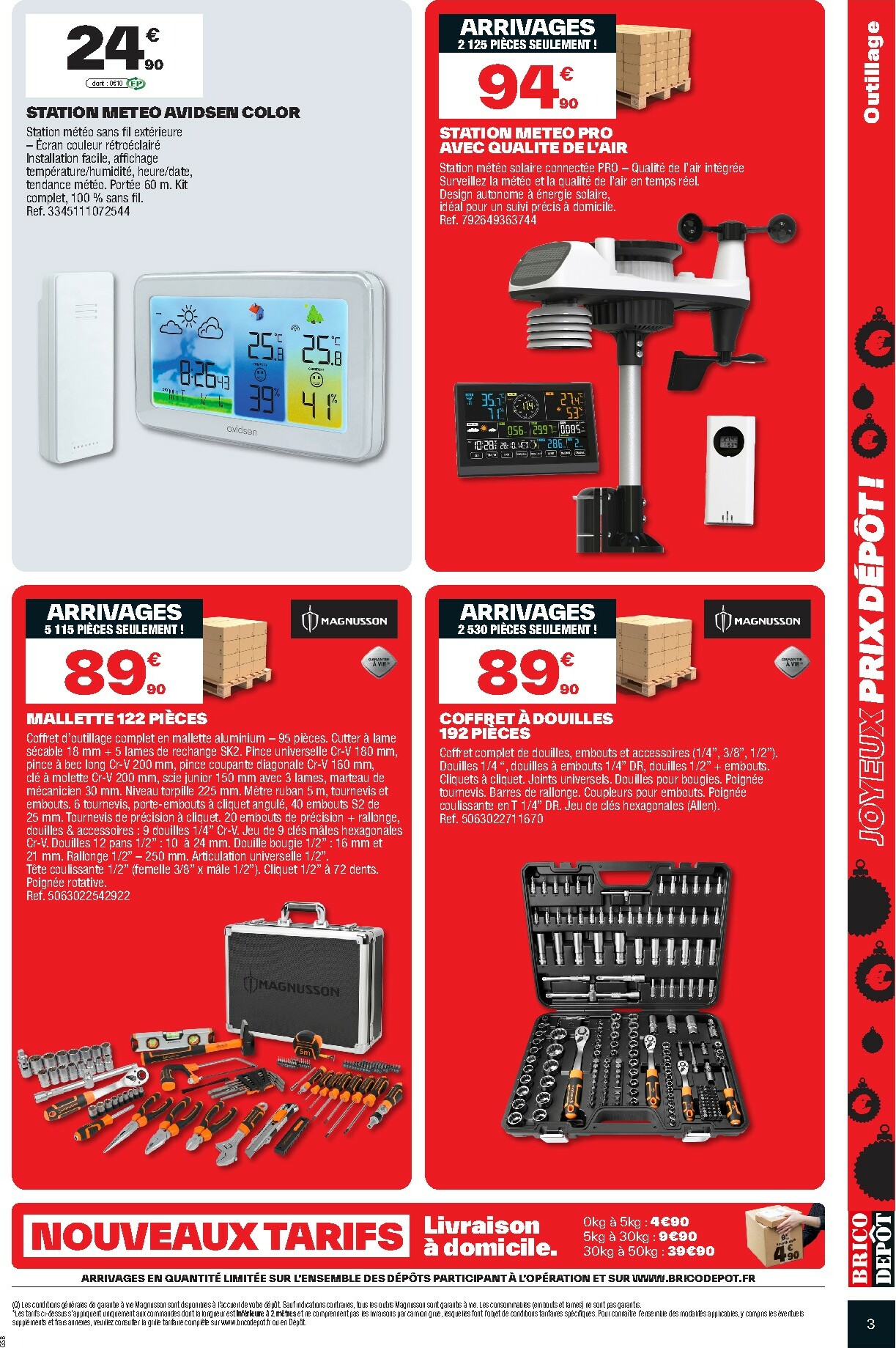 brico-depot - Catalogue Brico Dépôt valable du 28/11 au 25/12 - page: 3