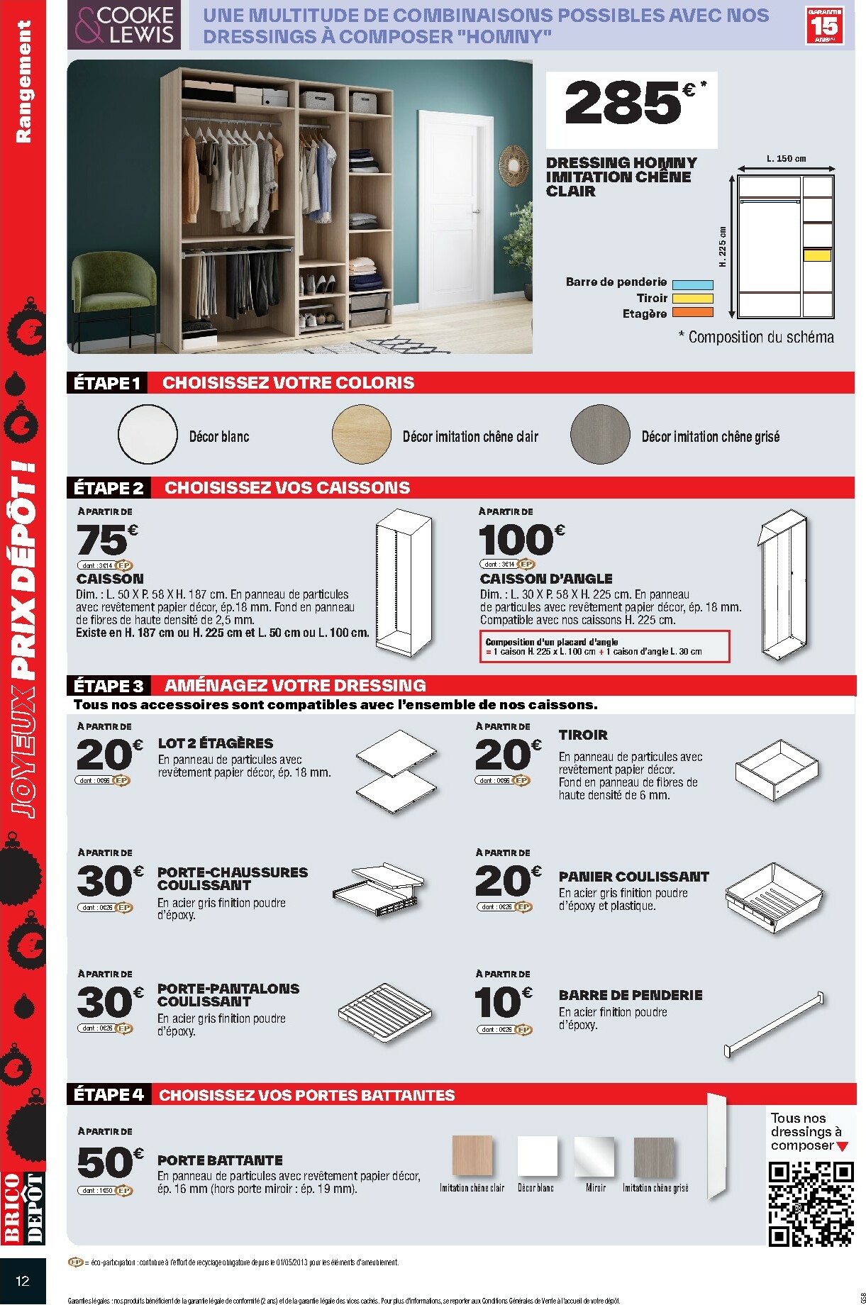 brico-depot - Catalogue Brico Dépôt valable du 28/11 au 25/12 - page: 12