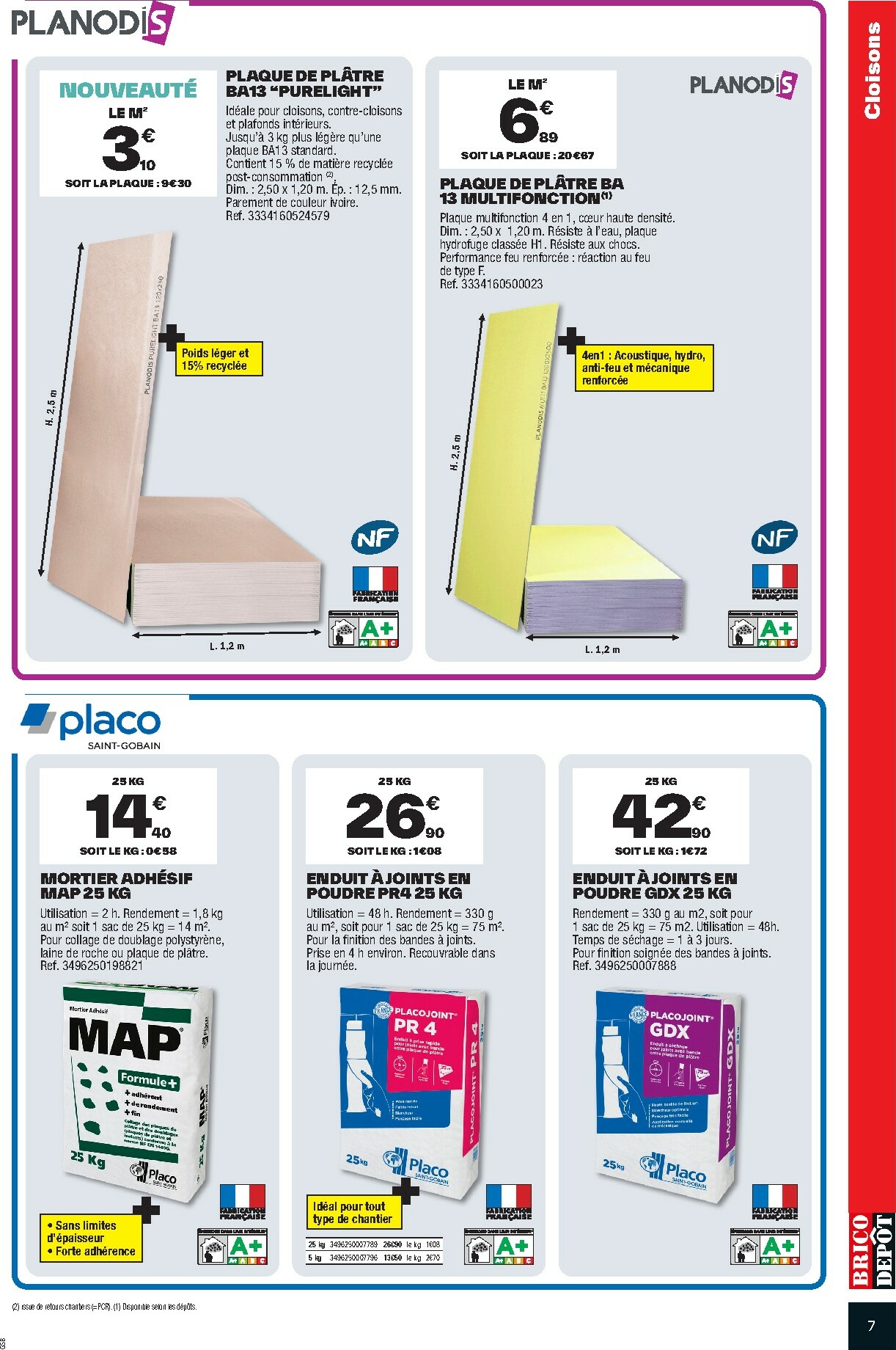 brico-depot - Catalogue Brico Dépôt valable du 02/01 au 30/01 - page: 7