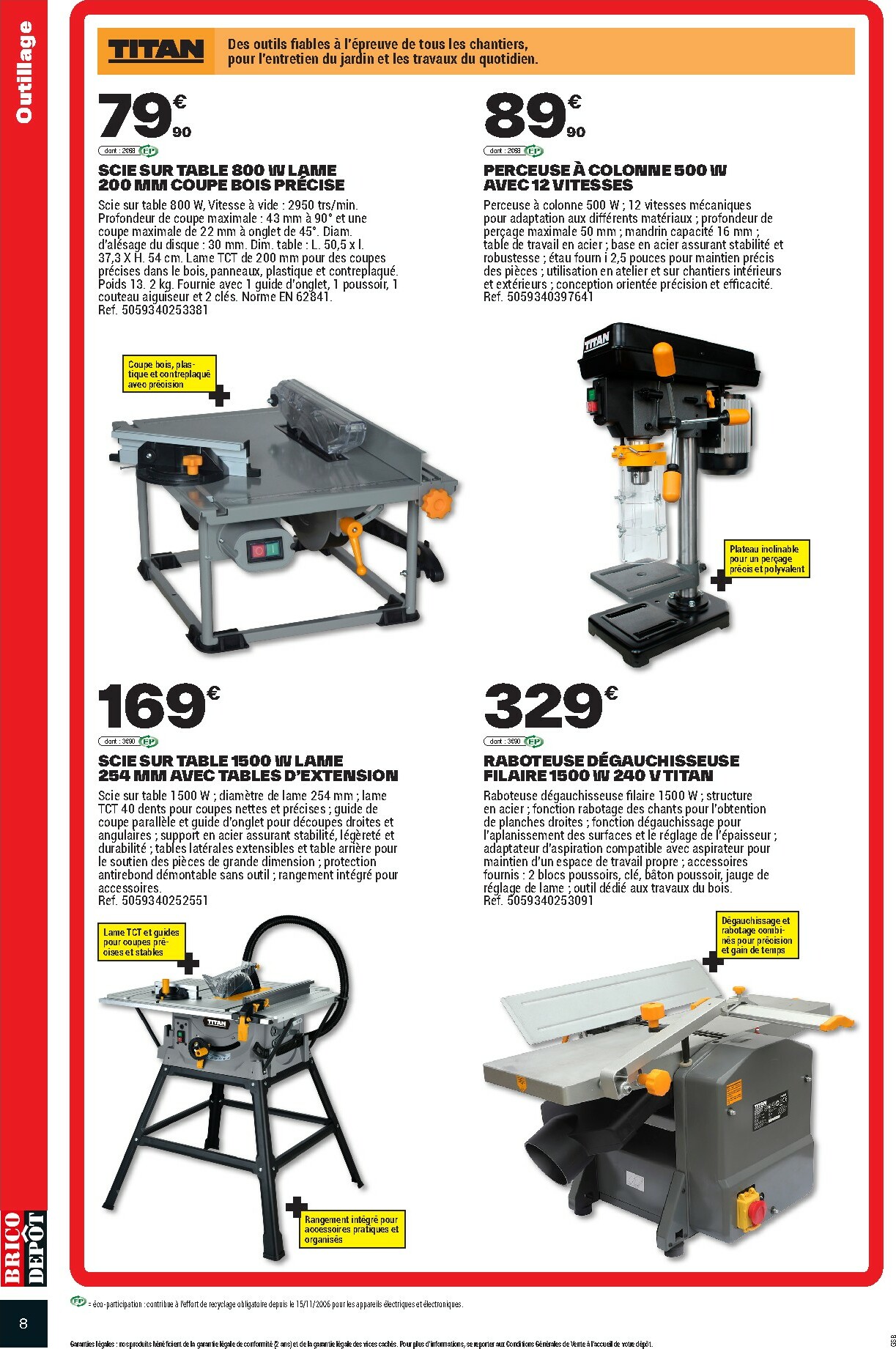 brico-depot - Catalogue Brico Dépôt valable du 13/02/2026 au 26/02/2026 - page: 8