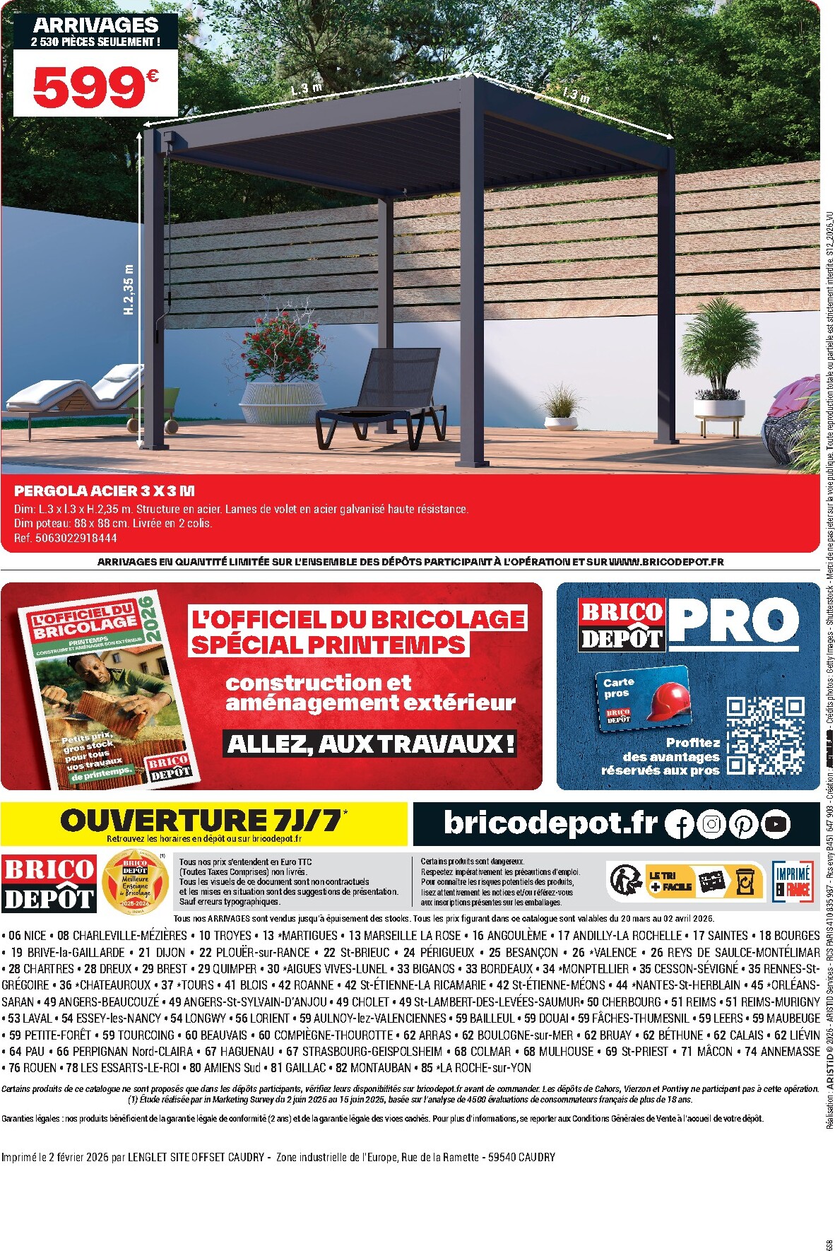 brico-depot - Catalogue Brico Dépôt valable du 20/03/2026 au 02/04/2026 - page: 12