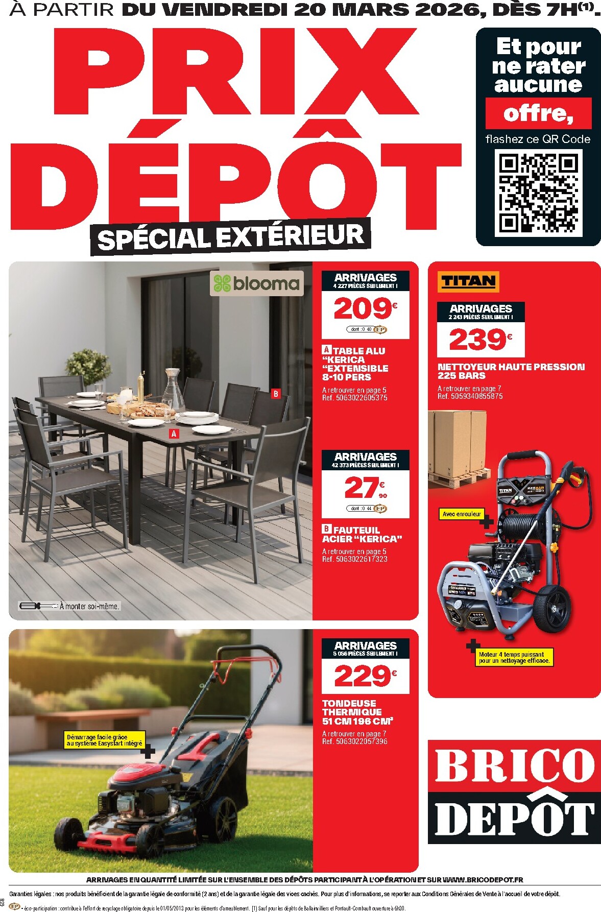 brico-depot - Catalogue Brico Dépôt valable du 20/03/2026 au 02/04/2026