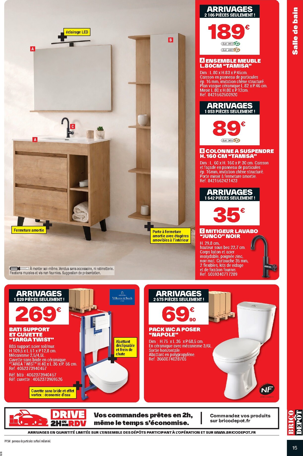 brico-depot - Current Brico Dépôt leaflet valid from du vendredi 03/04/2026 to de jeudi 16/04/2026 - page: 15