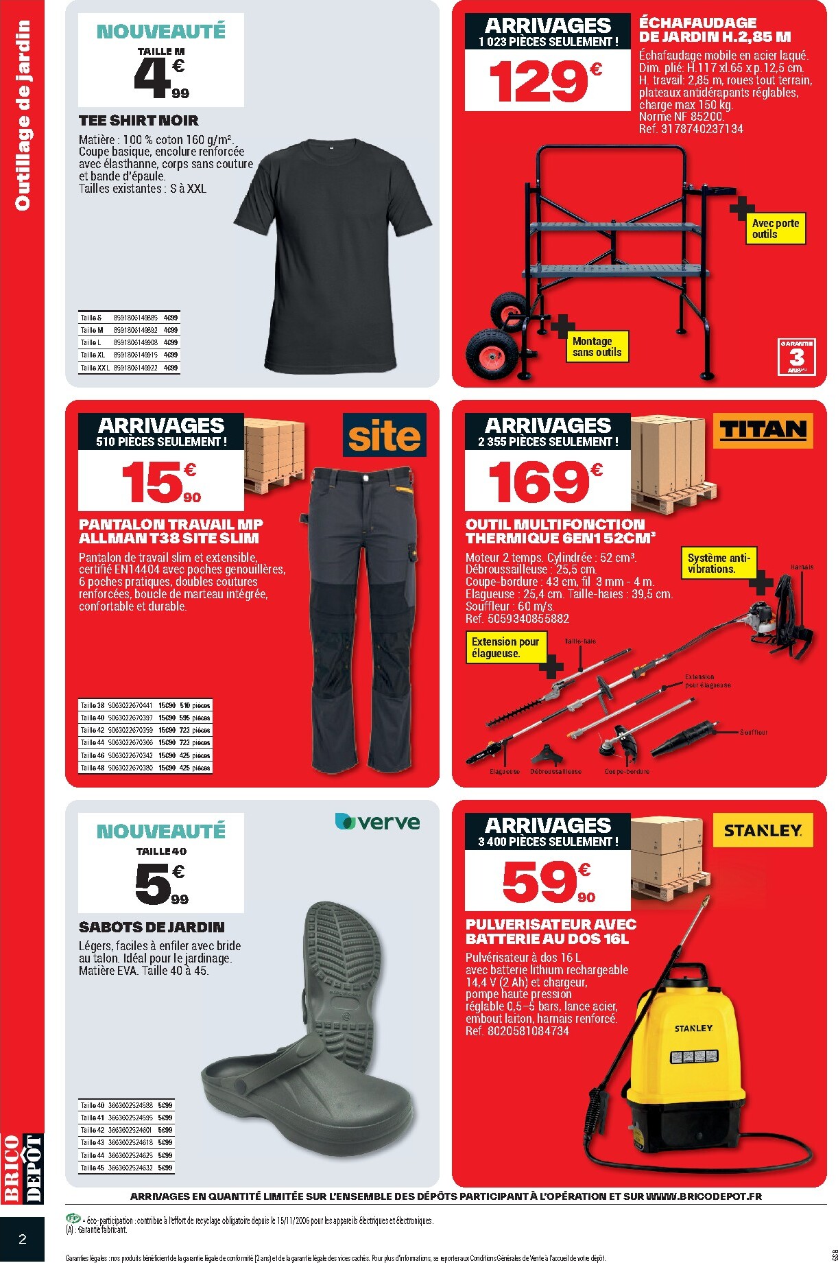 brico-depot - Current Brico Dépôt leaflet valid from du vendredi 03/04/2026 to de jeudi 16/04/2026 - page: 2