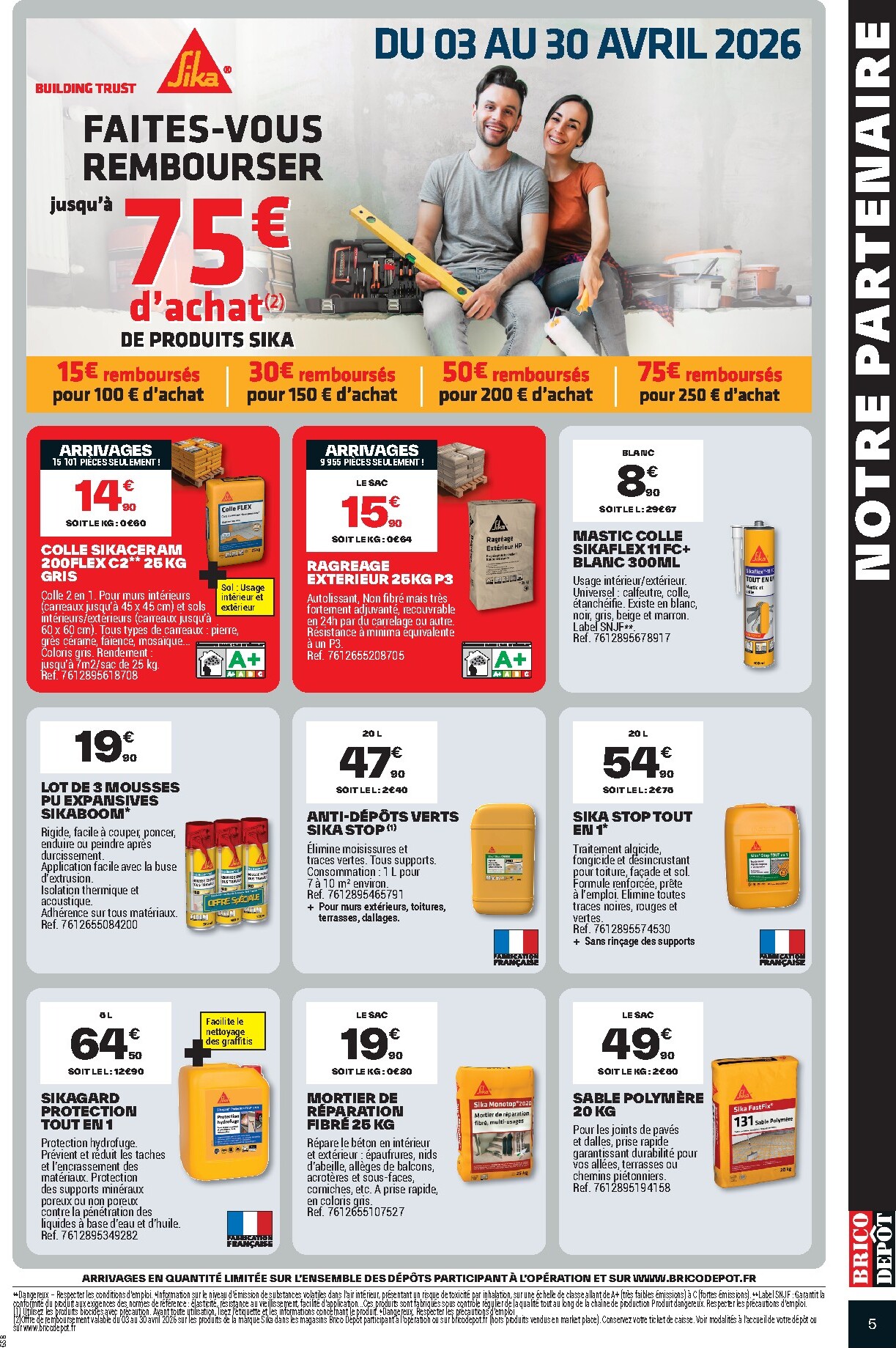 brico-depot - Current Brico Dépôt leaflet valid from du vendredi 03/04/2026 to de jeudi 16/04/2026 - page: 5