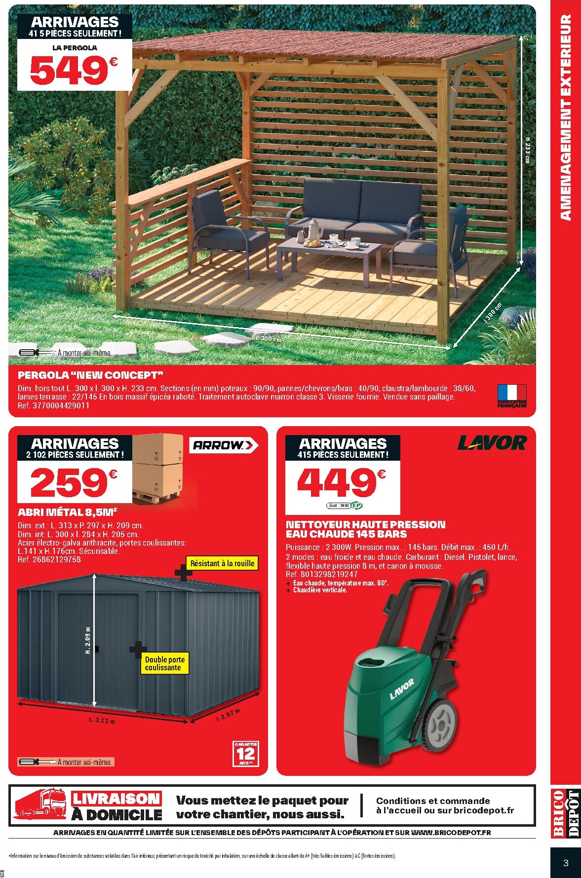 brico-depot - Current Brico Dépôt leaflet valid from du vendredi 17/04/2026 to de jeudi 30/04/2026 - page: 3