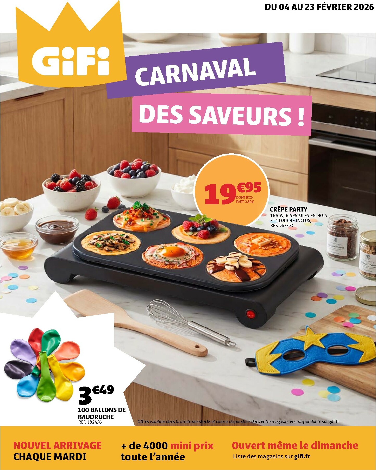 gifi - Catalogue Gifi valable du 04/02/2026 au 23/02/2026