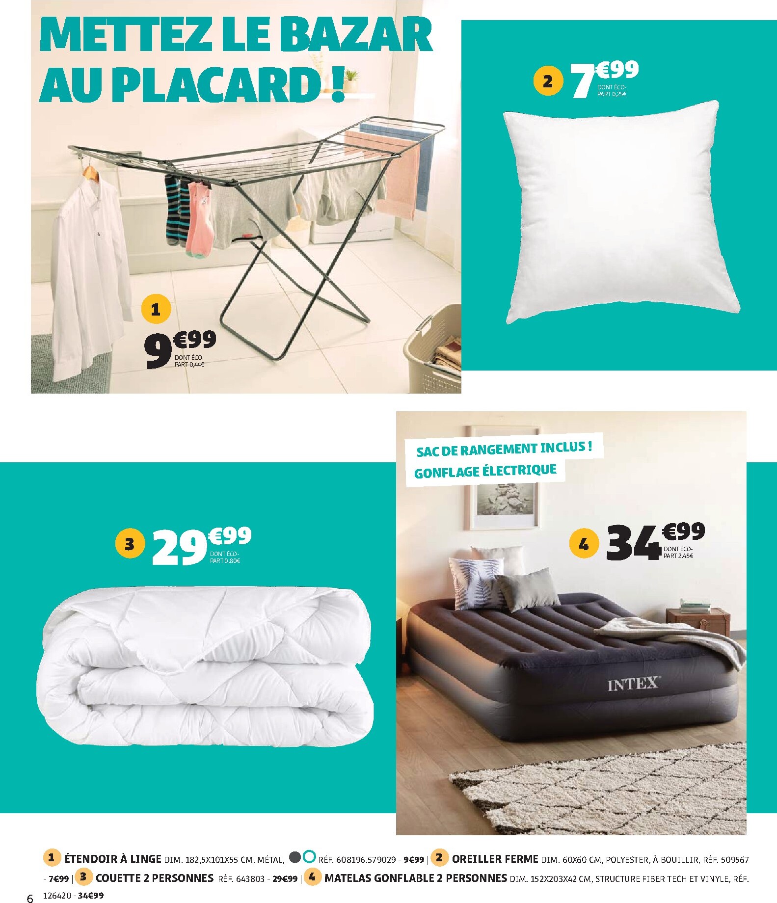 gifi - Catalogue Gifi - Le printemps des bonnes affaires valable du 24/03/2026 au 06/04/2026 - page: 6