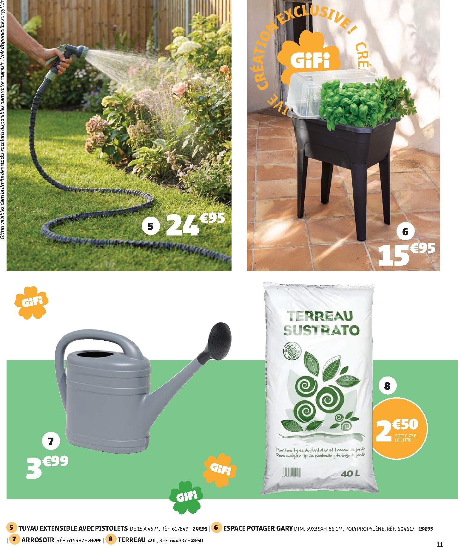 gifi - Catalogue Gifi - Le printemps des bonnes affaires valable du 24/03/2026 au 06/04/2026 - page: 11