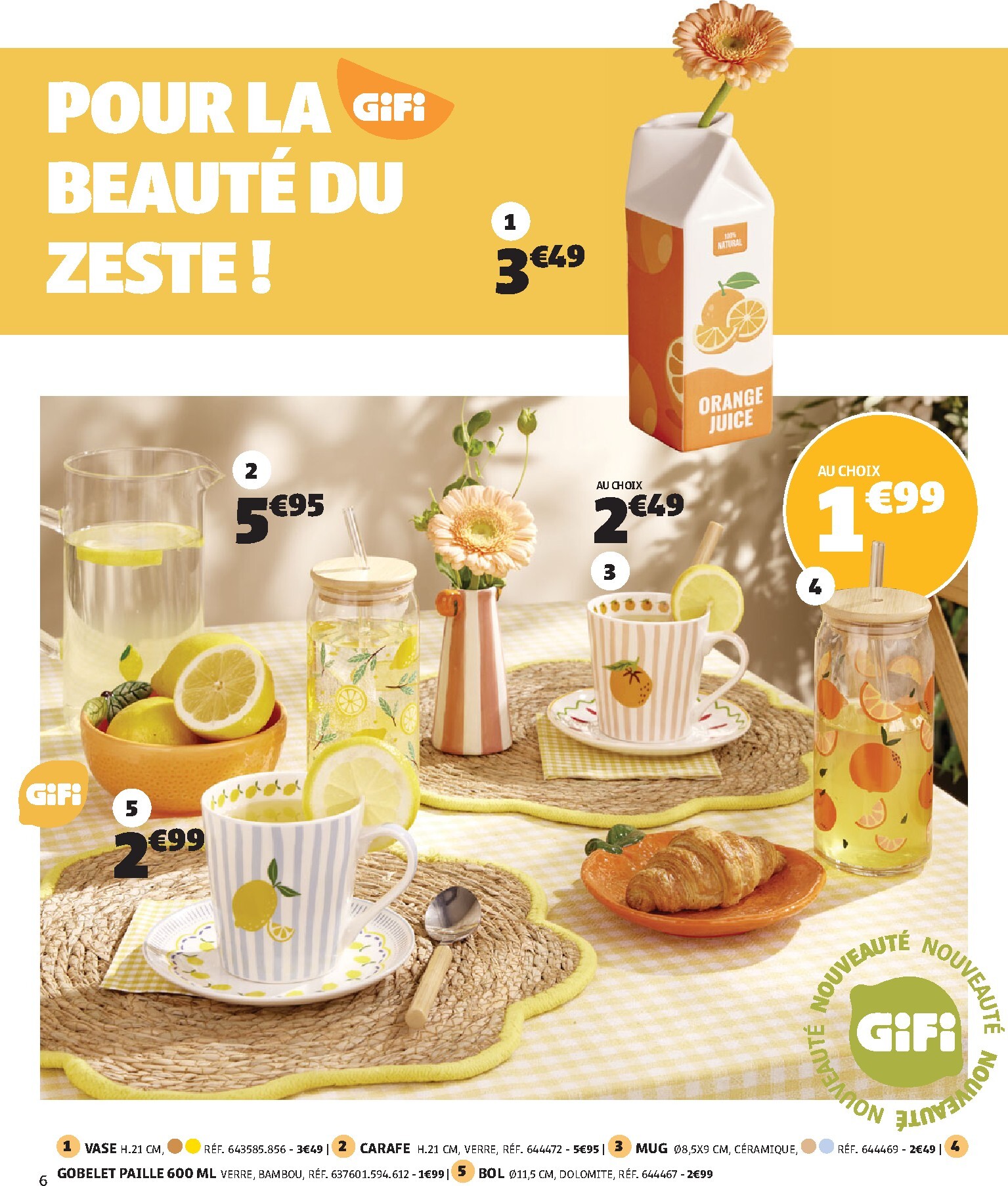 gifi - Catalogue Gifi valable du 07/04/2026 au 15/04/2026 - page: 6