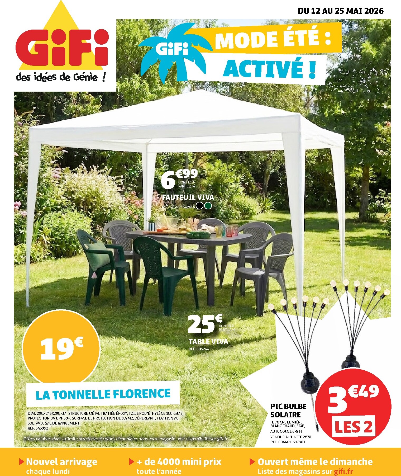 gifi - Current Gifi leaflet valid from du mardi 12/05/2026 to du lundi 25/05/2026
