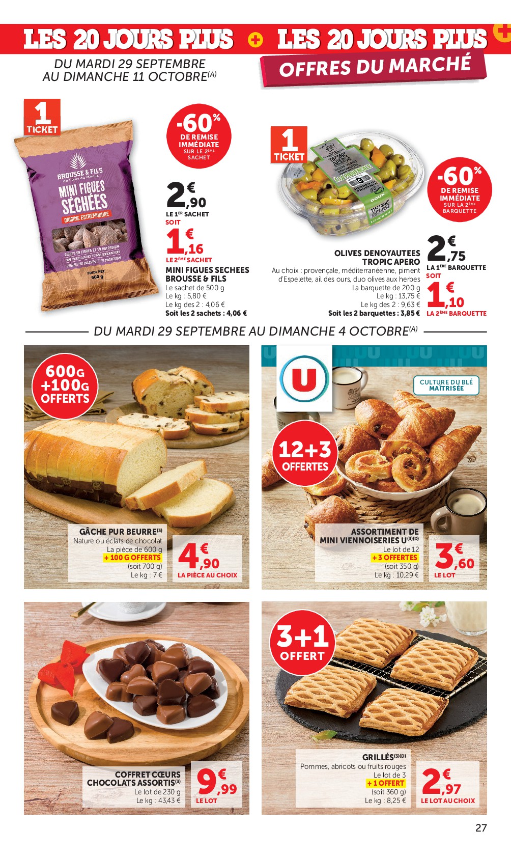 super-u - Prospectus Super U valide du du mardi 29/09/2026 au du dimanche 11/10/2026 - page: 27