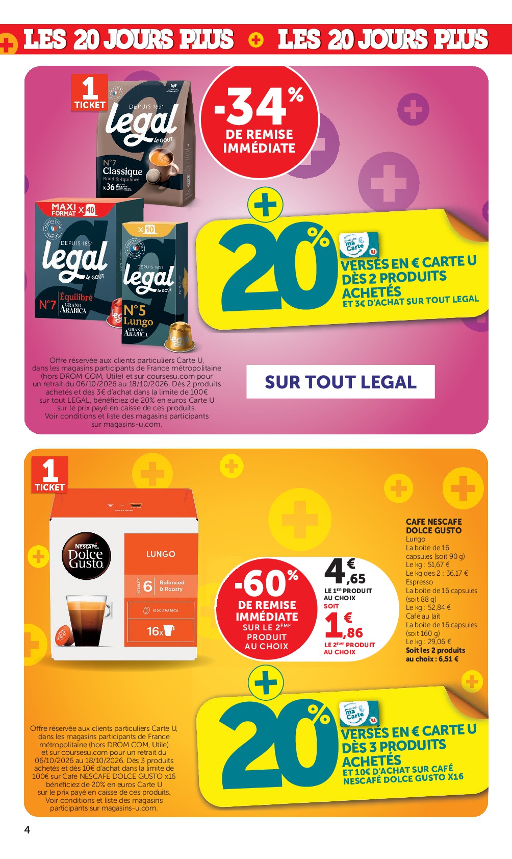 super-u - Prospectus Super U valide du du mardi 06/10/2026 au du dimanche 18/10/2026 - page: 4