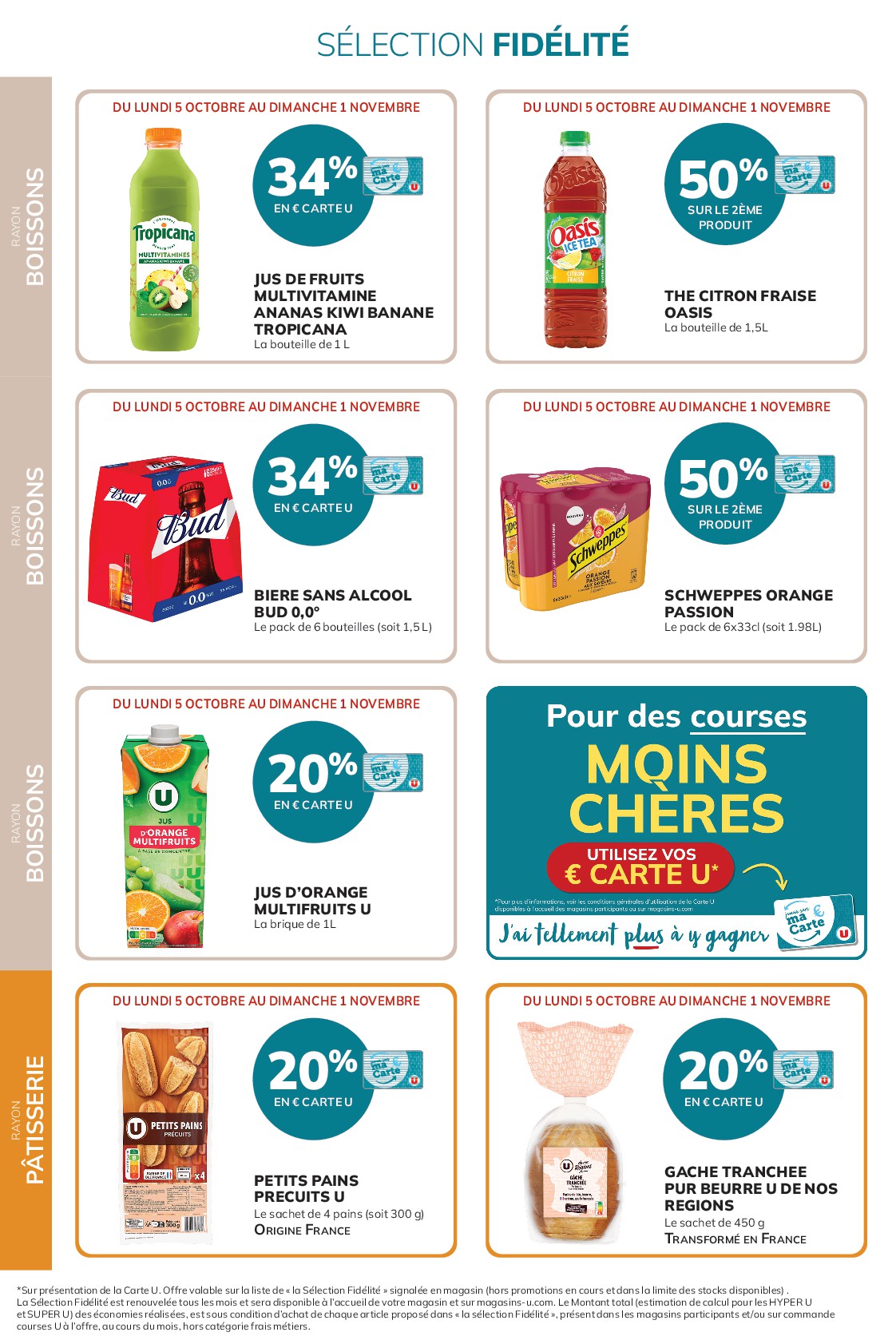 super-u - Current Super U - Ma sélection Carte U leaflet valid from du lundi 05/10/2026 to du dimanche 01/11/2026 - page: 38