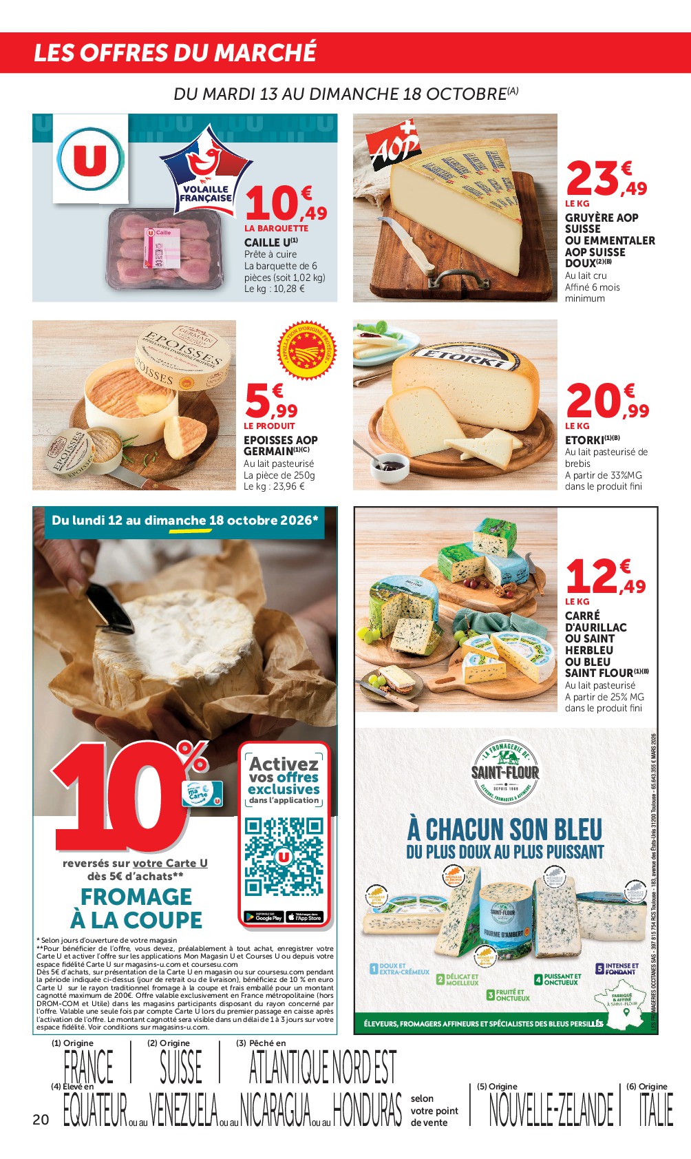 super-u - Prospectus Super U valide du du mardi 13/10/2026 au du dimanche 25/10/2026 - page: 20