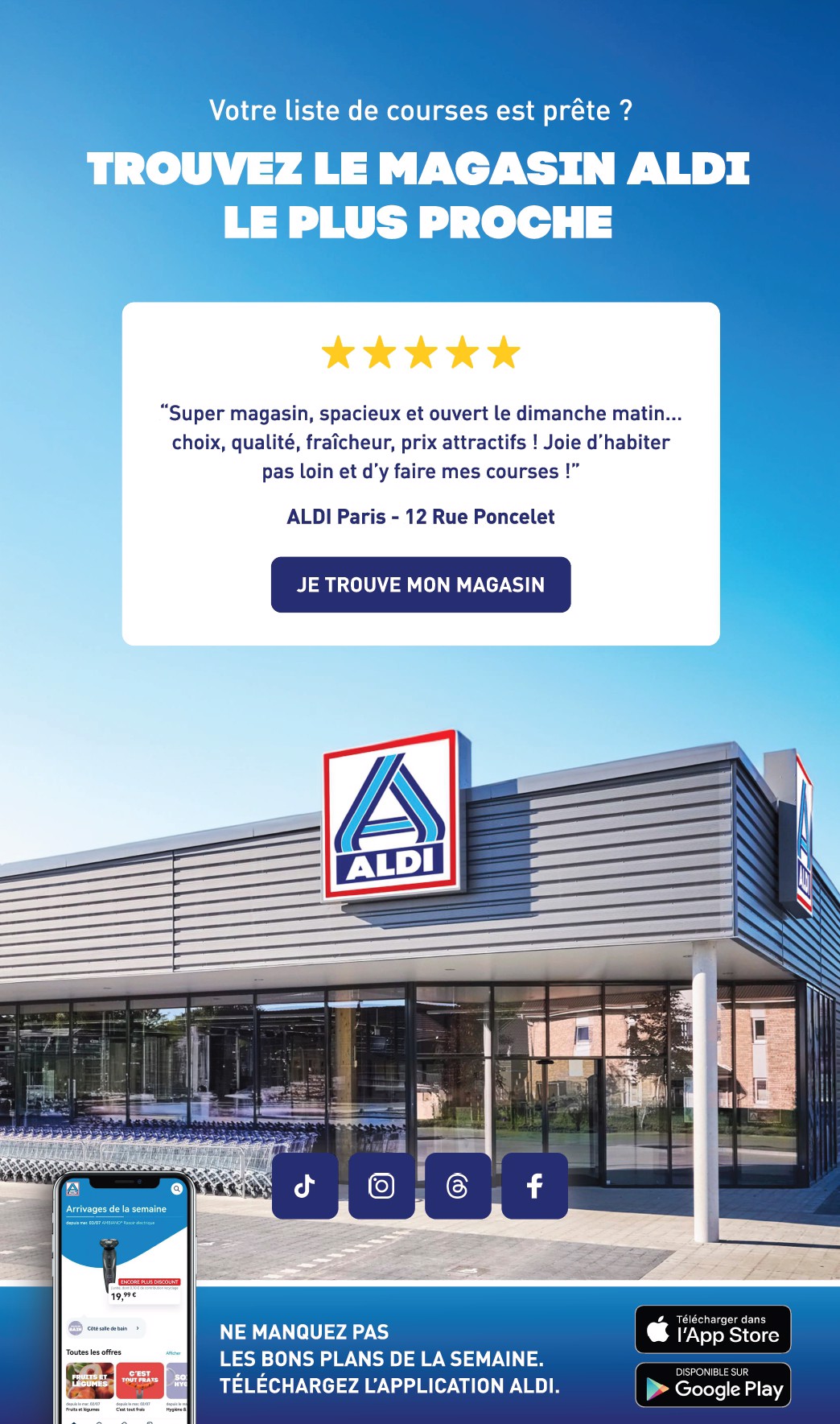 aldi - Flyer ALDI - Catalogue de la semaine prochaine pour la semaine prochaine du du mardi 21/07/2026 au du lundi 27/07/2026 - page: 43