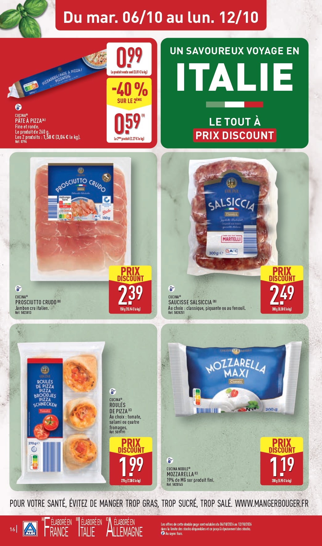 aldi - Flyer ALDI pour la semaine prochaine du du mardi 06/10/2026 au du lundi 12/10/2026 - page: 18