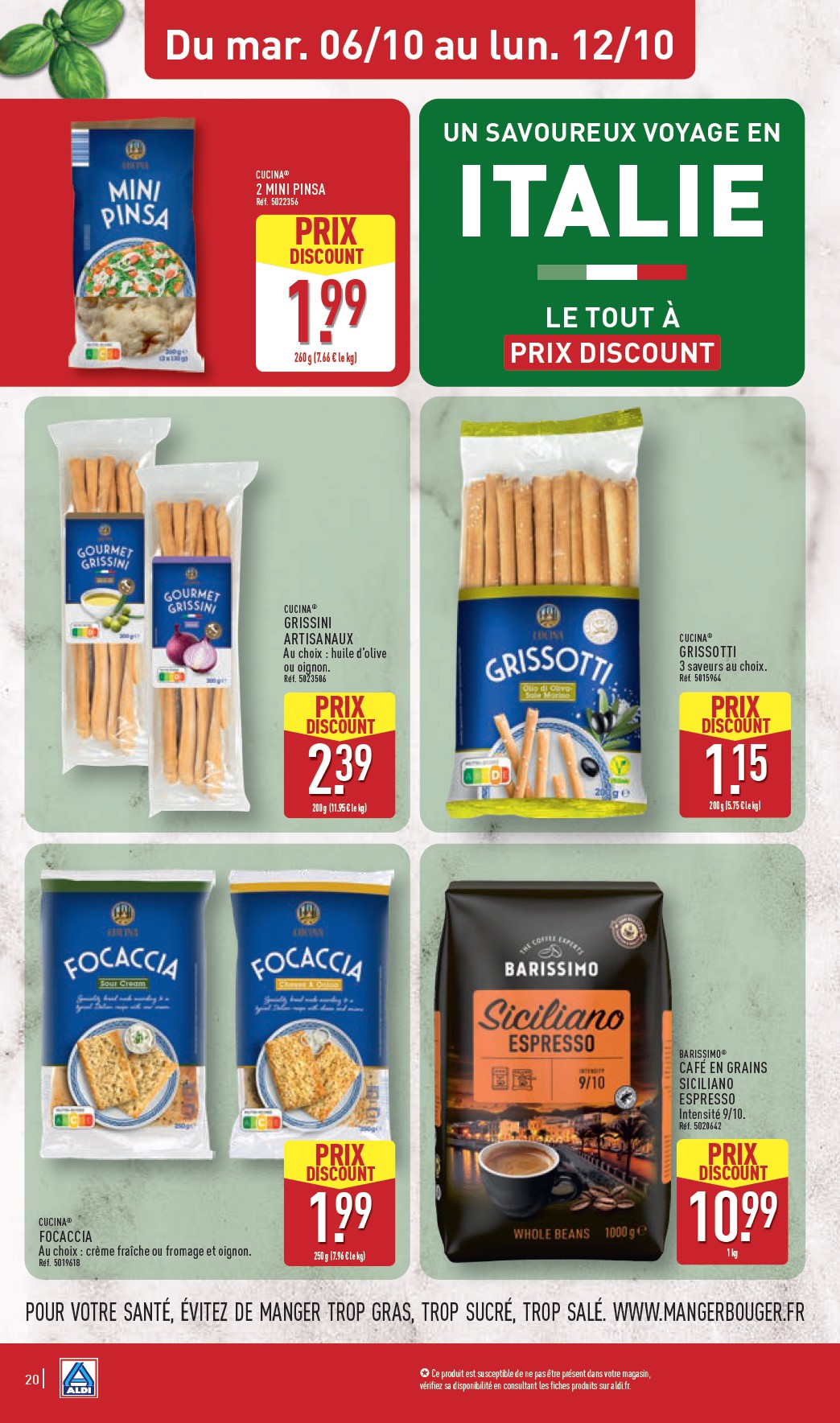 aldi - Flyer ALDI pour la semaine prochaine du du mardi 06/10/2026 au du lundi 12/10/2026 - page: 22
