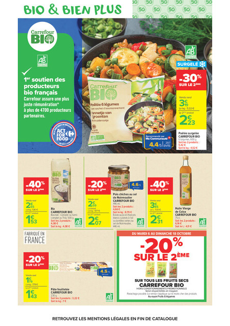 carrefour-market - Flyer Carrefour Market pour la semaine prochaine du du mardi 06/10/2026 au du dimanche 18/10/2026 - page: 28