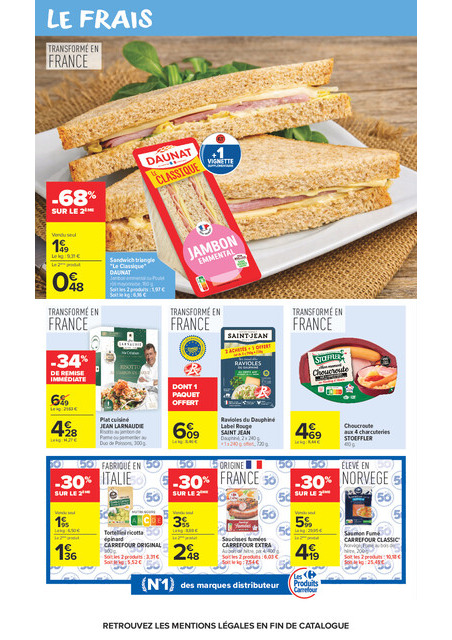 carrefour-market - Flyer Carrefour Market pour la semaine prochaine du du mardi 06/10/2026 au du dimanche 18/10/2026 - page: 40