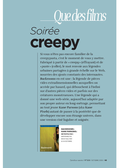carrefour-market - Current Carrefour Market - A Chacun Sa Culture leaflet valid from de jeudi 01/10/2026 to du samedi 31/10/2026 - page: 49