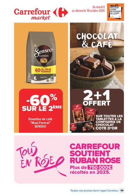 carrefour-market - Current Carrefour Market leaflet valid from du mardi 06/10/2026 to du dimanche 18/10/2026