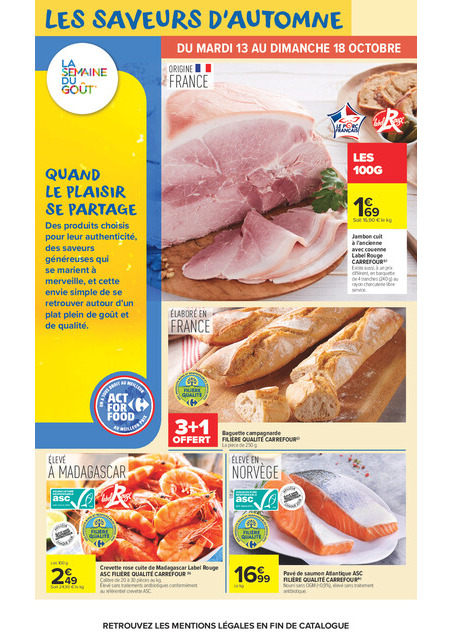 carrefour-market - Flyer Carrefour Market - Au Cœur du Goût pour la semaine prochaine du du mardi 13/10/2026 au du dimanche 25/10/2026 - page: 6