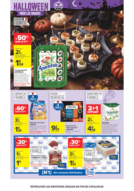 carrefour-market - Flyer Carrefour Market pour la semaine prochaine du du mardi 20/10/2026 au du dimanche 01/11/2026 - page: 17