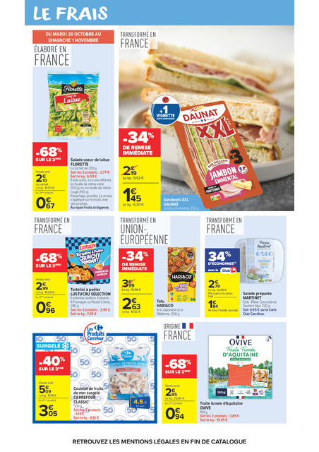 carrefour-market - Flyer Carrefour Market pour la semaine prochaine du du mardi 20/10/2026 au du dimanche 01/11/2026 - page: 35