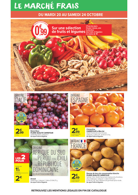 carrefour-market - Flyer Carrefour Market pour la semaine prochaine du du mardi 20/10/2026 au du dimanche 01/11/2026 - page: 27