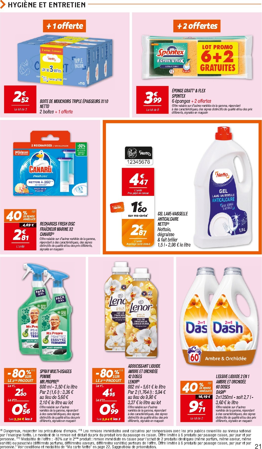 netto - Flyer Netto pour la semaine prochaine du du mardi 13/10/2026 au du lundi 19/10/2026 - page: 21